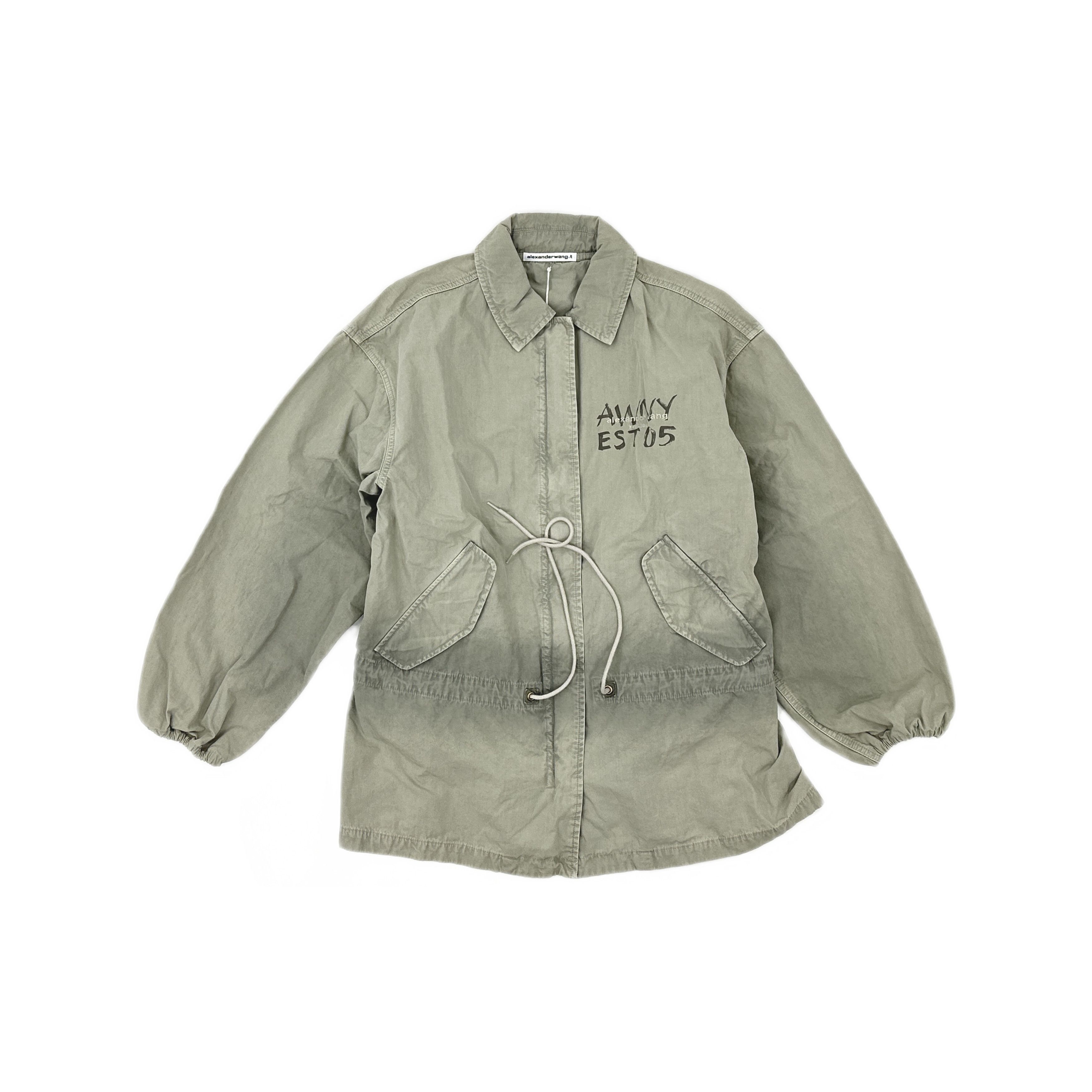 Alexander Wang Alexander Wang Stone Dropped Waist Parka Size S Size S / US 4 / IT 40 - 1 Thumbnail