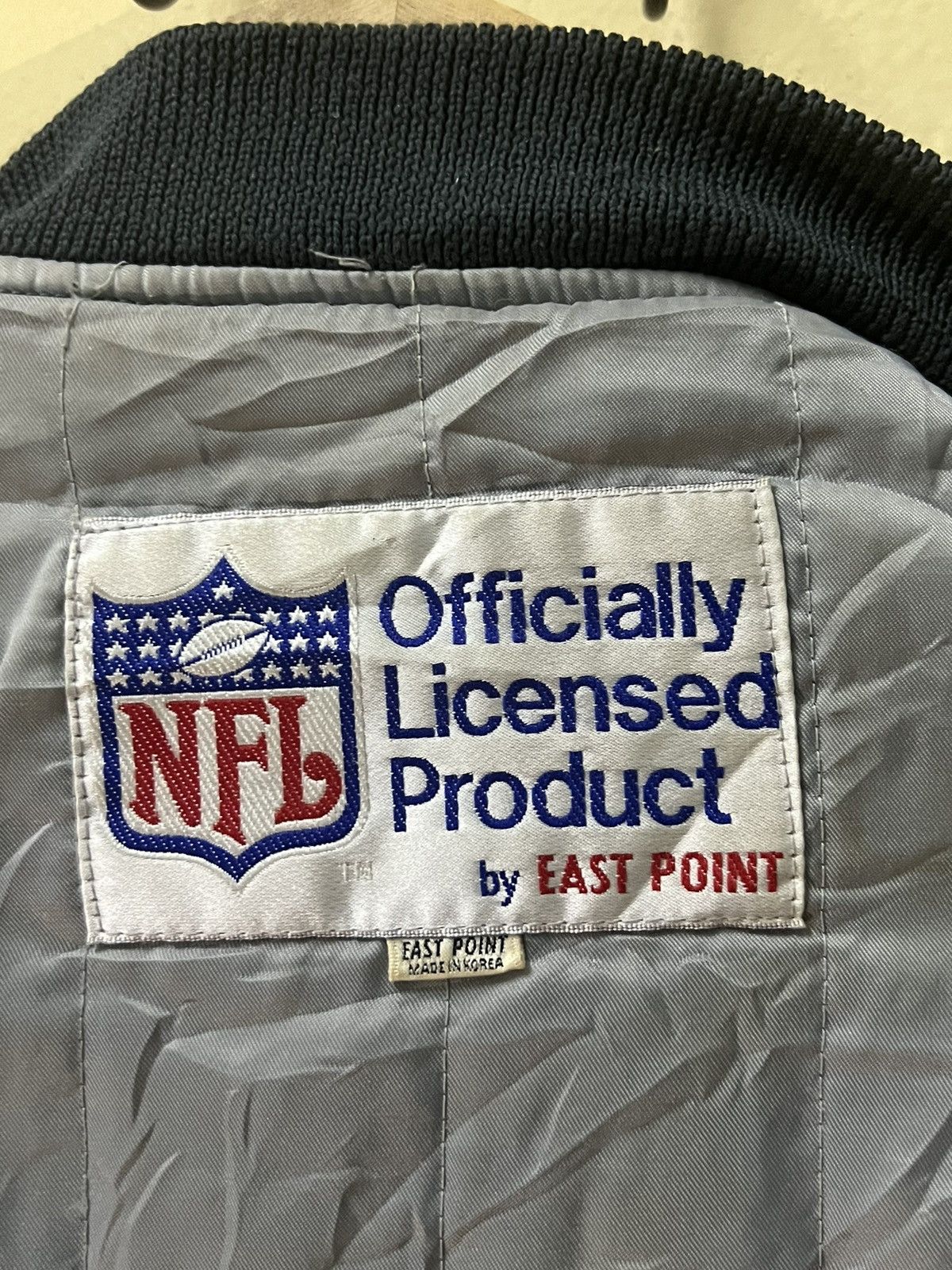 NFL NFL Raiders officials east point varsity snap button jackets Size US L / EU 52-54 / 3 - 3 Thumbnail