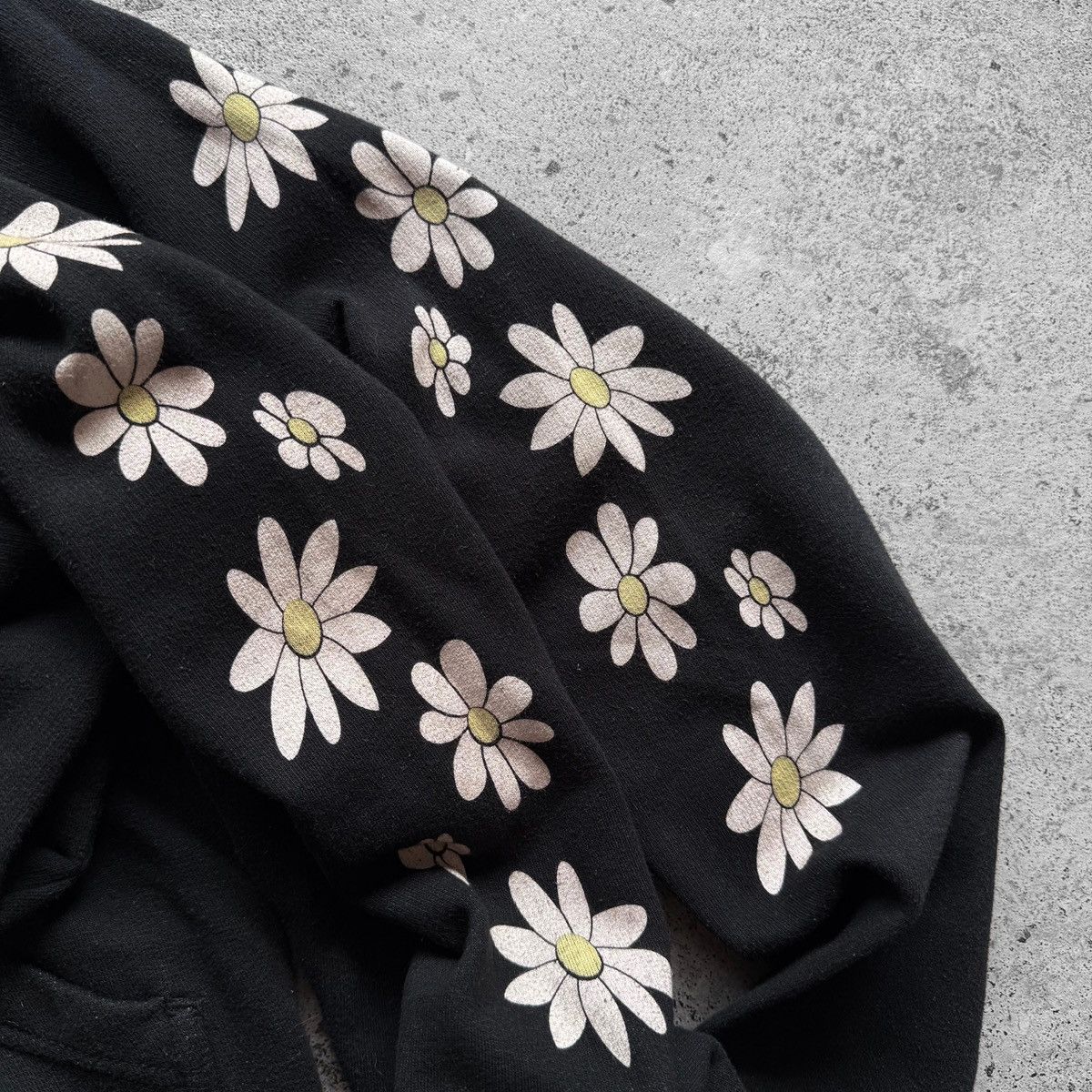 RIPNDIP Ripndip Floral Lord Nermal Graphic Print Hoodie Sweatshirt Size XS / US 0-2 / IT 36-38 - 4 Thumbnail