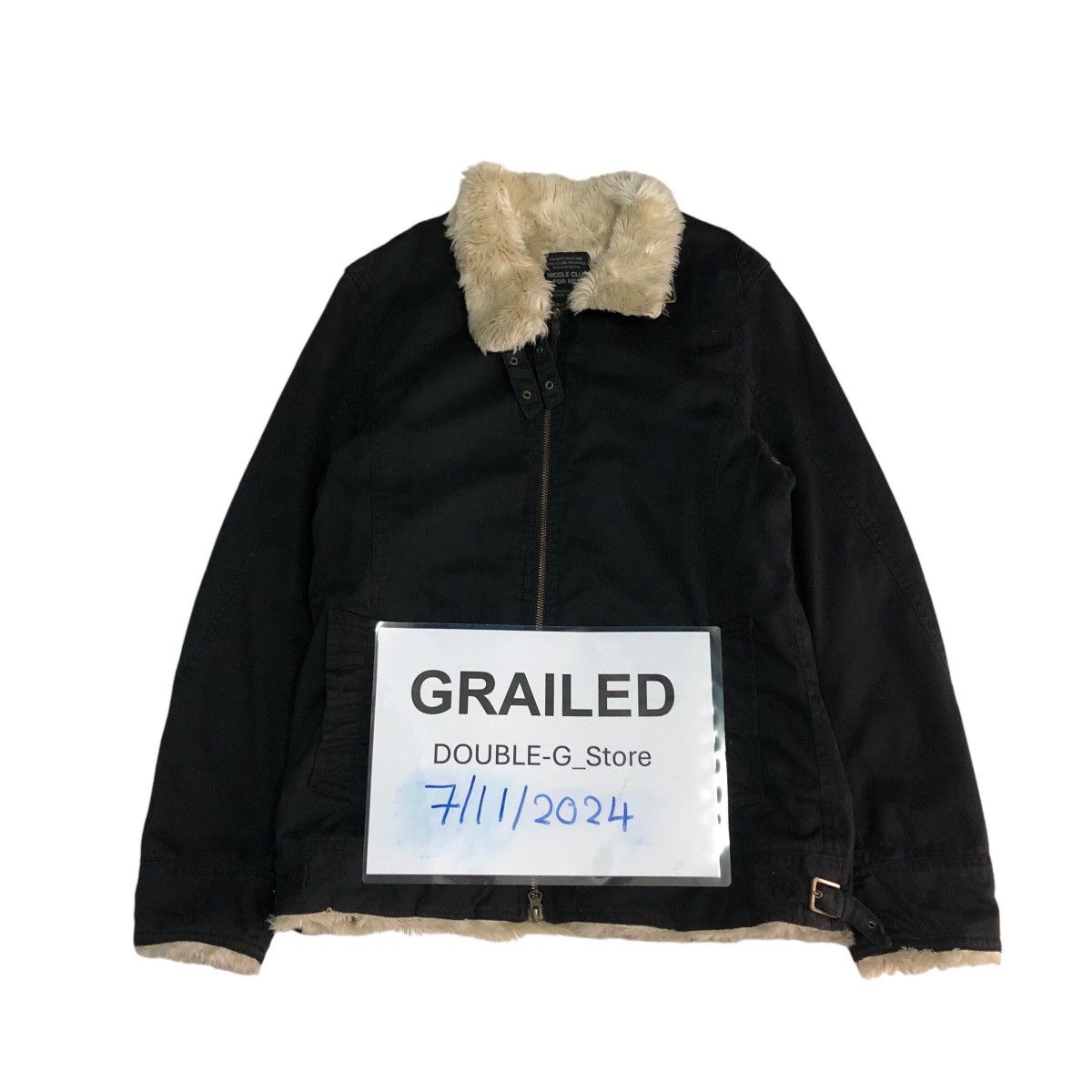 Issey Miyake 📌Vintage Heavy Jacket Biker Nicole For Men Fur Blanket Size US M / EU 48-50 / 2 - 1 Thumbnail