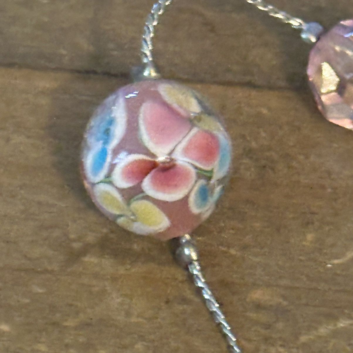 Other Stationed lampwork bead Y necklace Size ONE SIZE - 7 Thumbnail