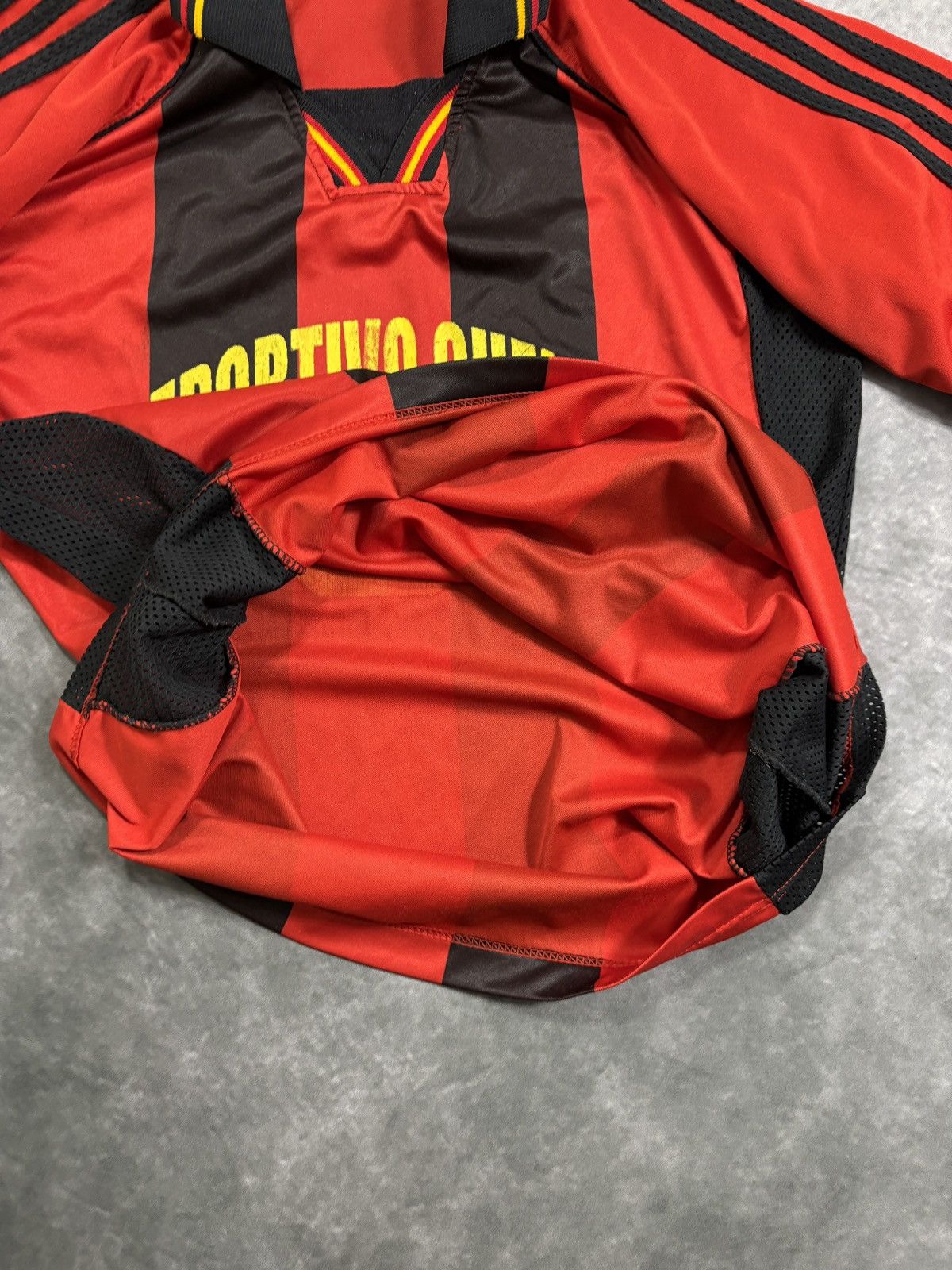 Vintage 1990s Vintage Deportivo Cuenca Jersey Soccer Collar Ecuador Size US S / EU 44-46 / 1 - 6 Thumbnail