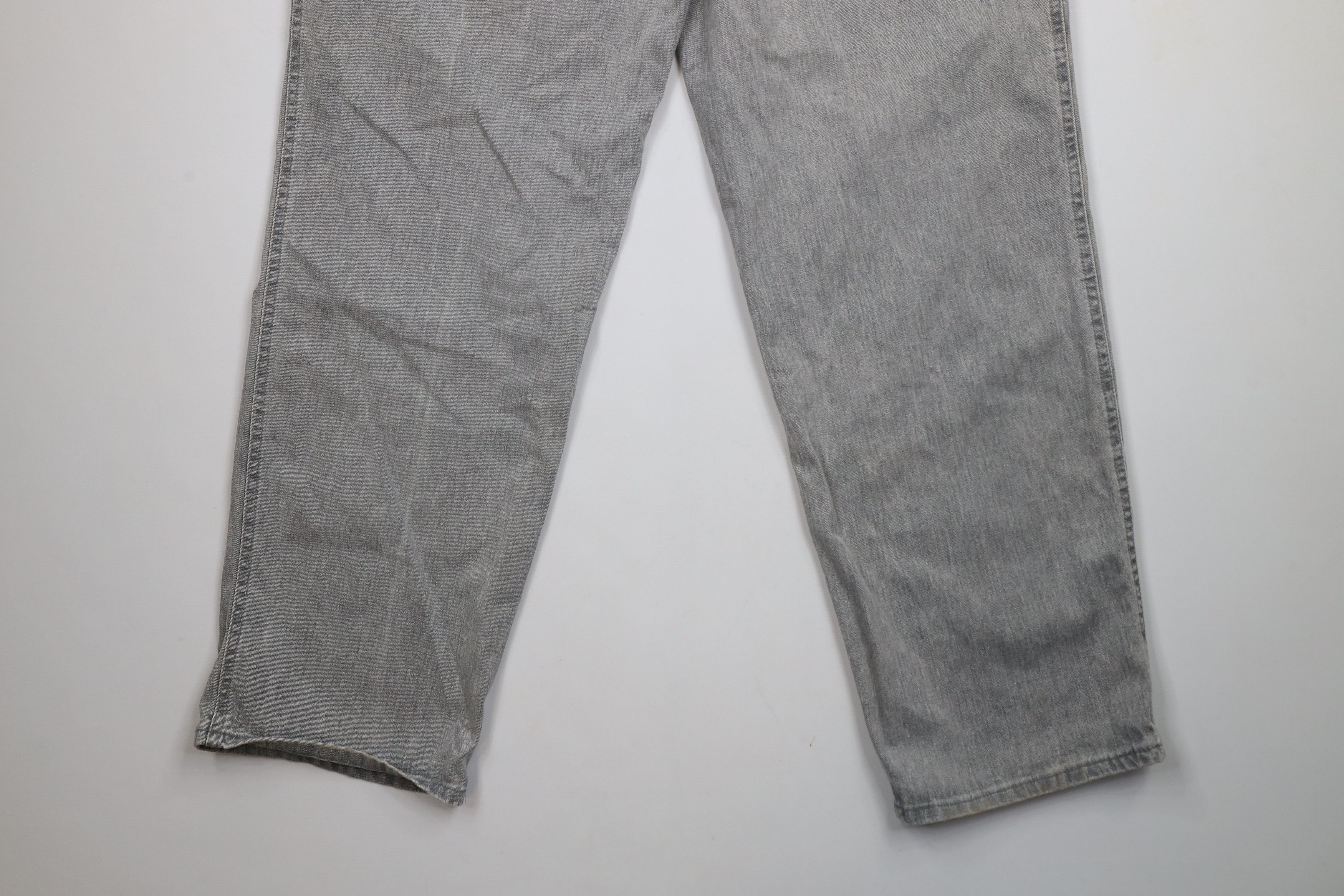 Vintage Vintage 90s Streetwear Baggy Fit Stonewash Jeans Gray USA Size US 38 / EU 54 - 12 Thumbnail