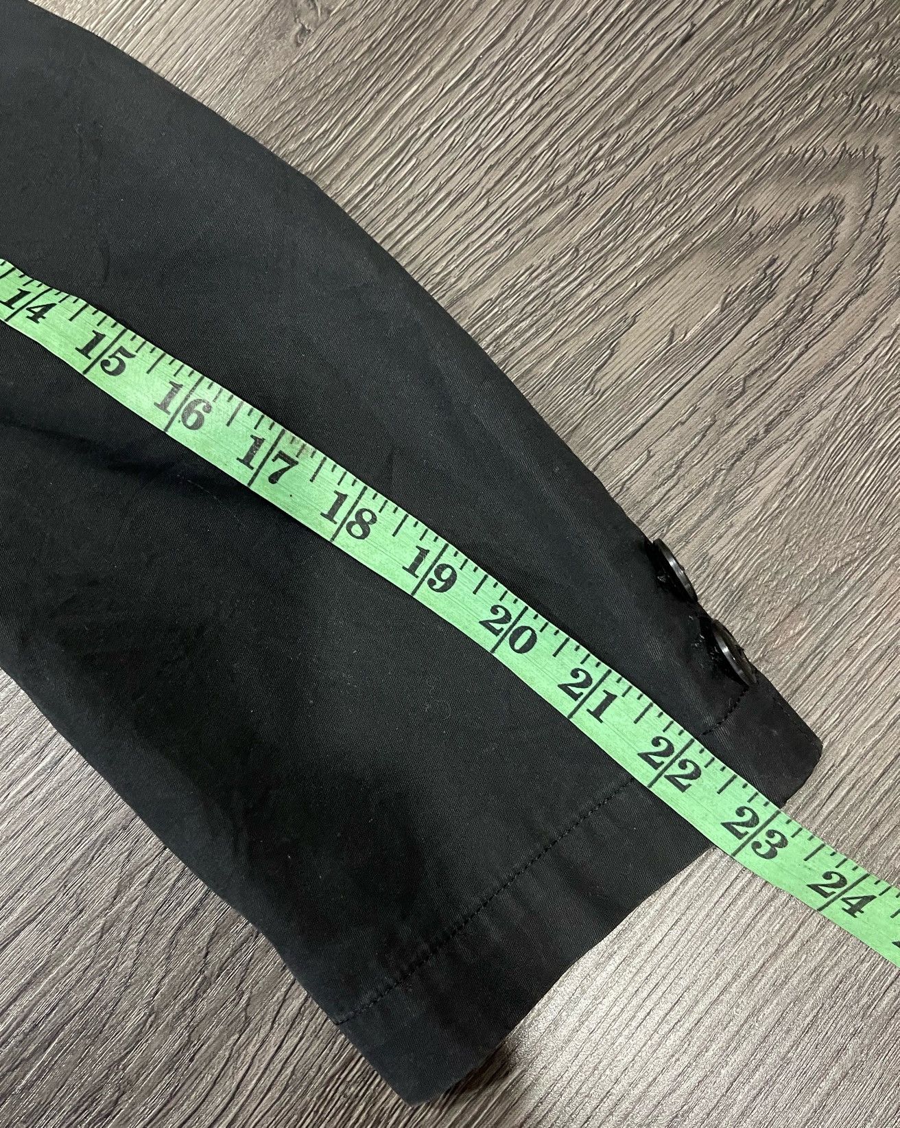 Burberry × Japanese Brand × Vintage Vintage Burberry London Button Up Black Jacket Size US M / EU 48-50 / 2 - 15 Thumbnail