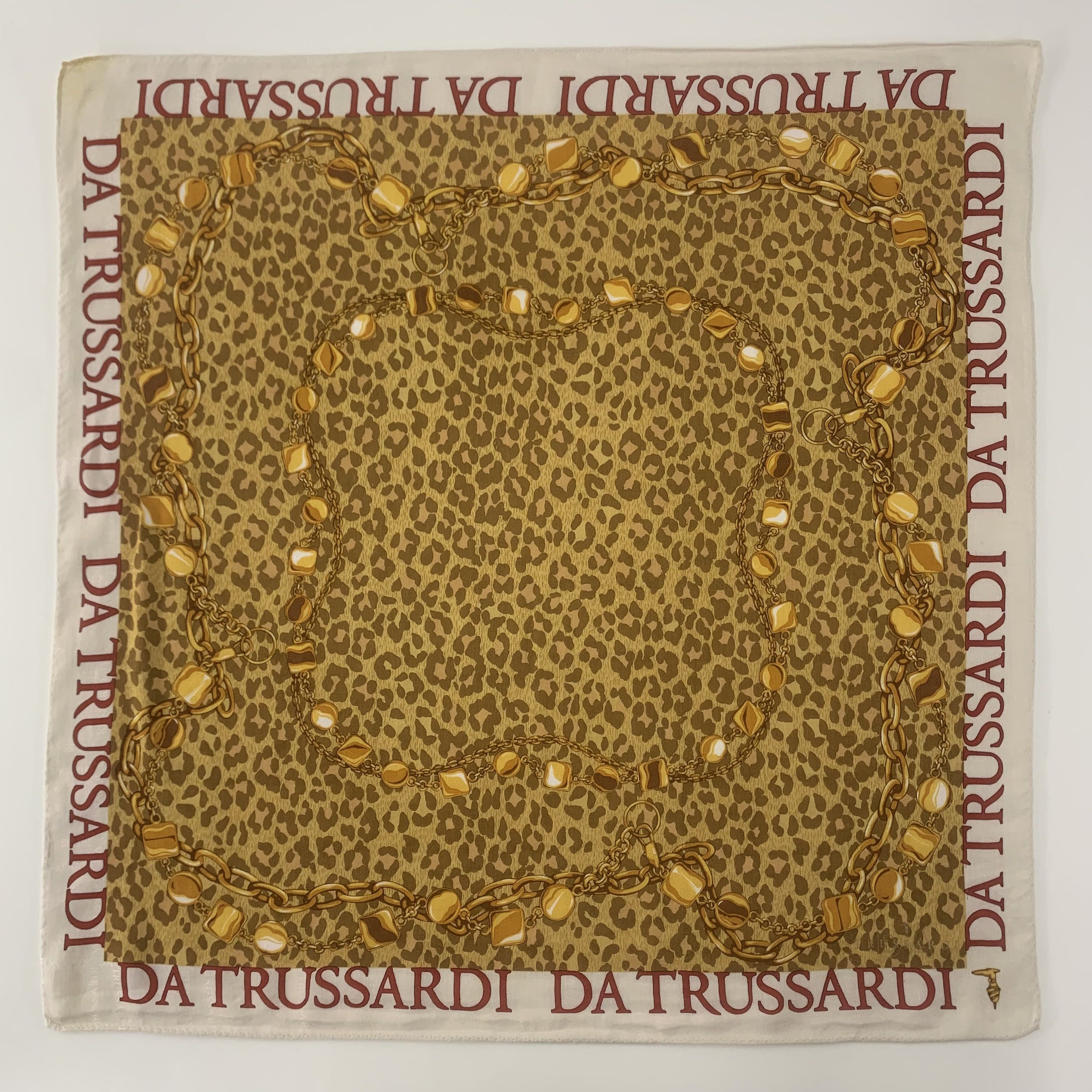 Trussardi Trussardi Handkerchief Bandana Neckerchief Pocket Square Size ONE SIZE - 2 Thumbnail
