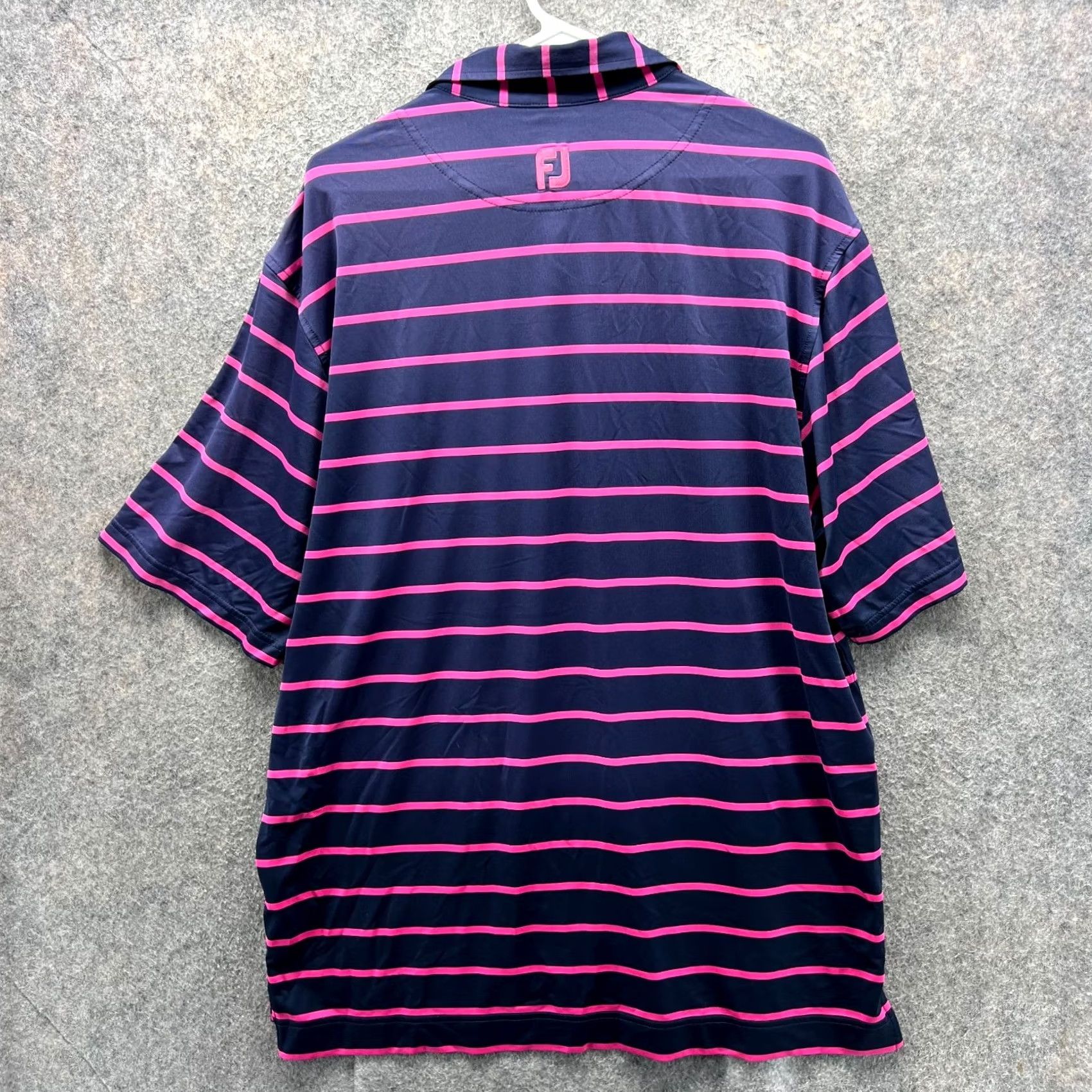 Footjoy FootJoy Polo Shirt Mens Large Purple Stripes Golf Preppy Vintage? No, Actually Not Vintage Size US L / EU 52-54 / 3 - 2 Thumbnail