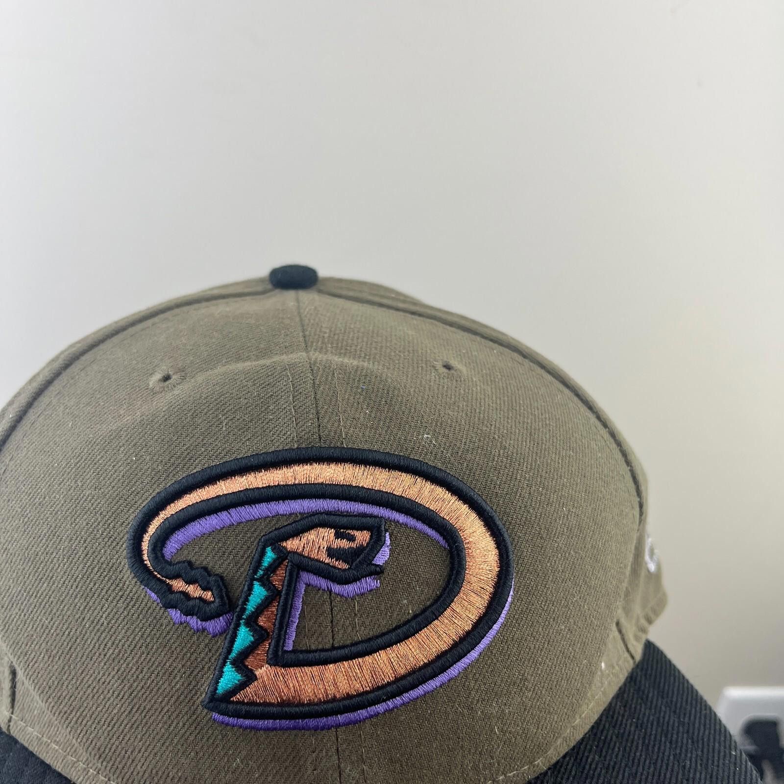 New Era Vintage Arizona Diamondbacks New Era Fitted Hat 7 3/8 Size ONE SIZE - 2 Thumbnail