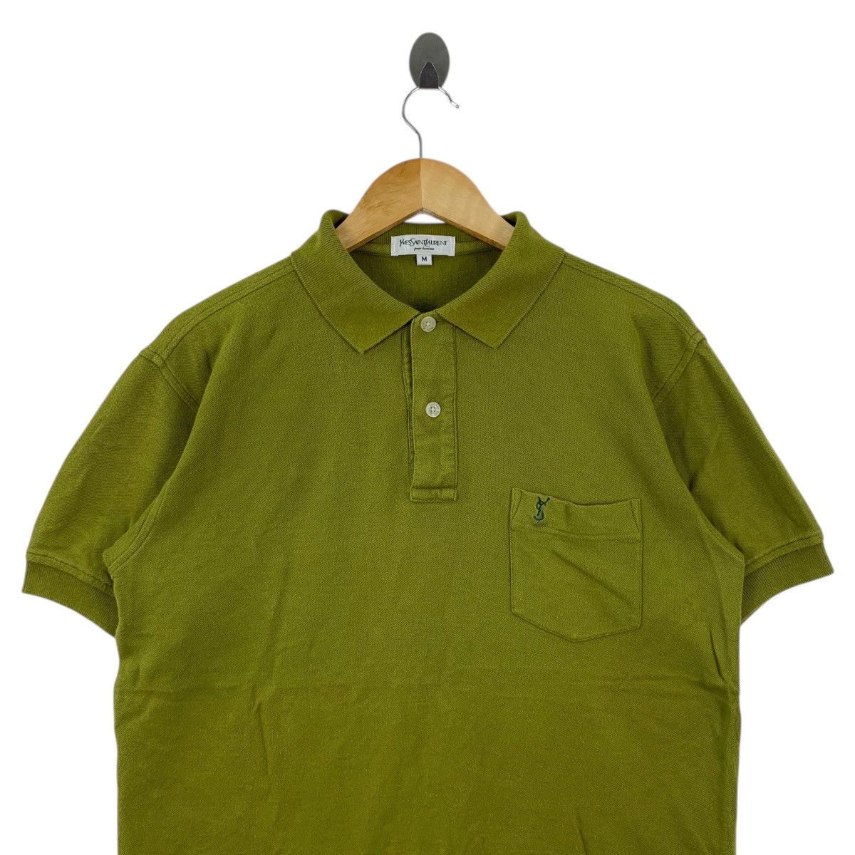 Yves Saint Laurent YvesSaintLaurent YSL Pour Homme French Fashion Polos T-Shirt Size US M / EU 48-50 / 2 - 2 Thumbnail