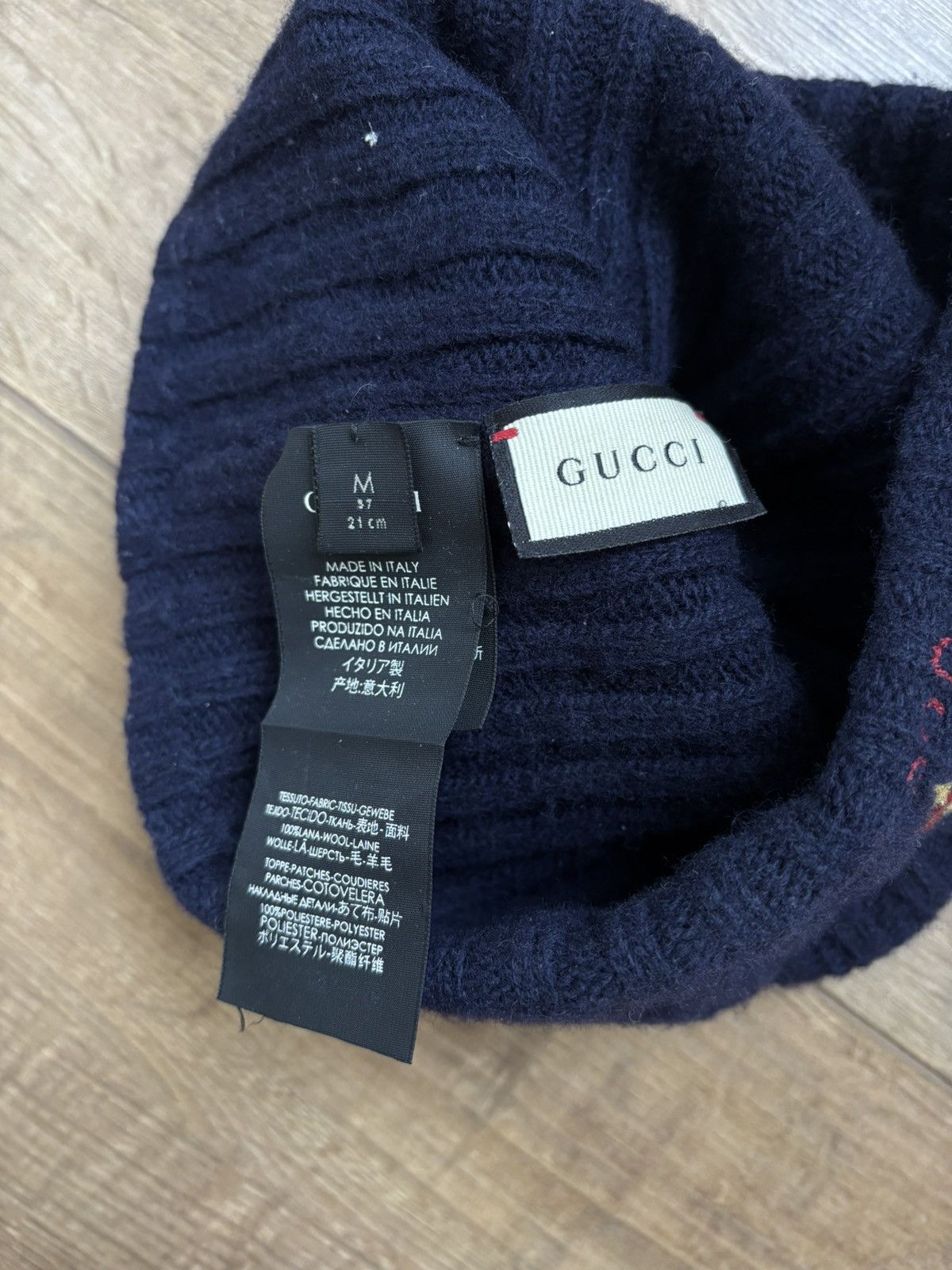 Gucci Gucci knit beanie Size ONE SIZE - 4 Thumbnail
