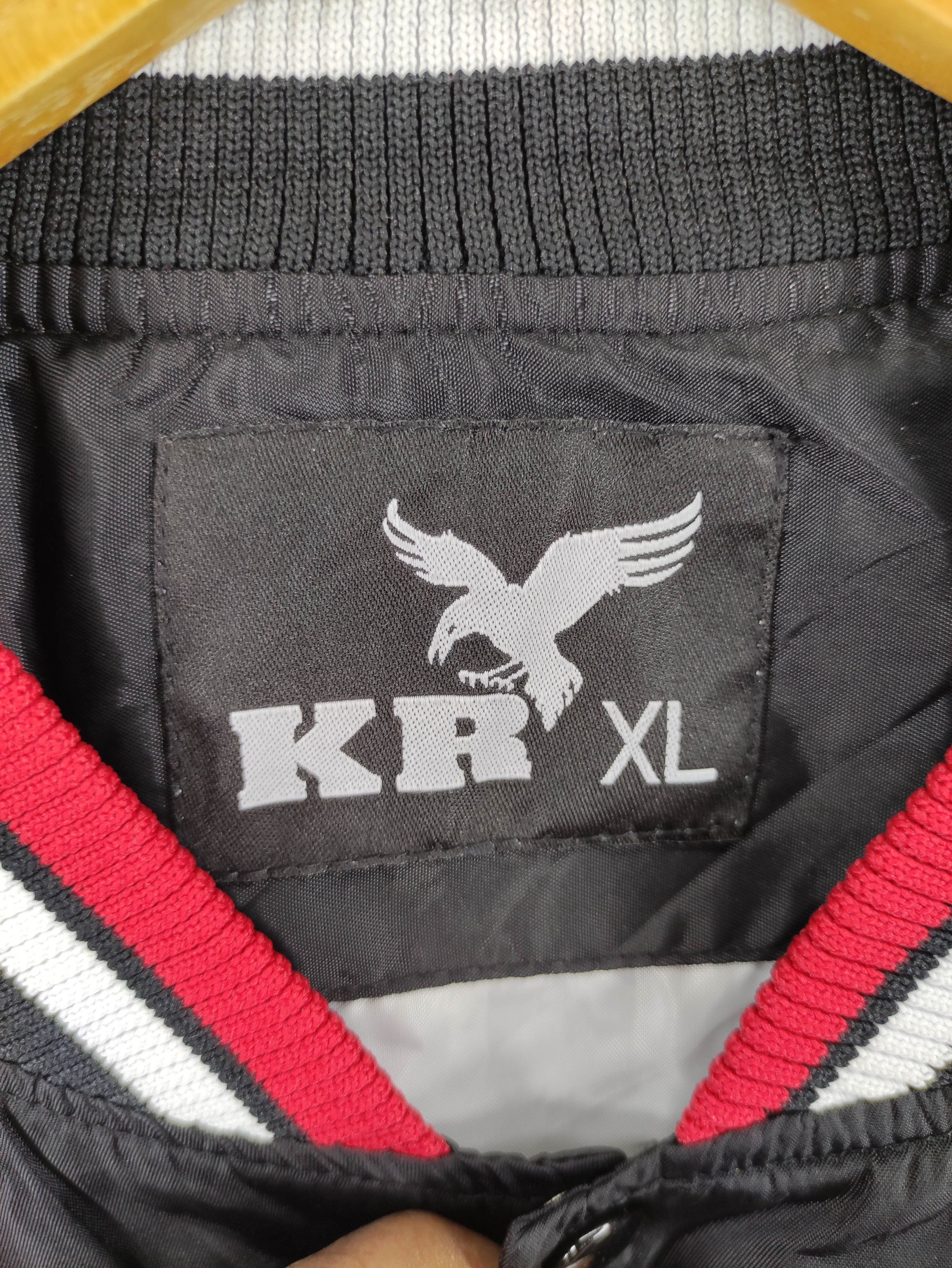 Japanese Brand Vintage Kr Varsity Jacket Boston Snap Button Size US XL / EU 56 / 4 - 5 Thumbnail