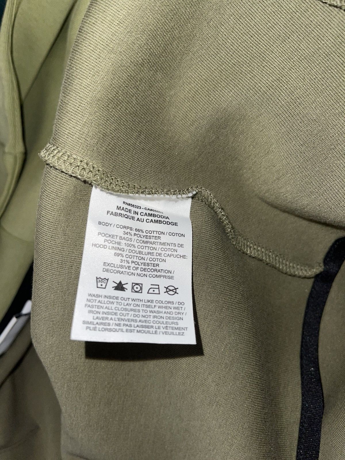 Nike Nike Tech Fleece Zip-Up ‘2-Tone Green’ Size US L / EU 52-54 / 3 - 3 Thumbnail