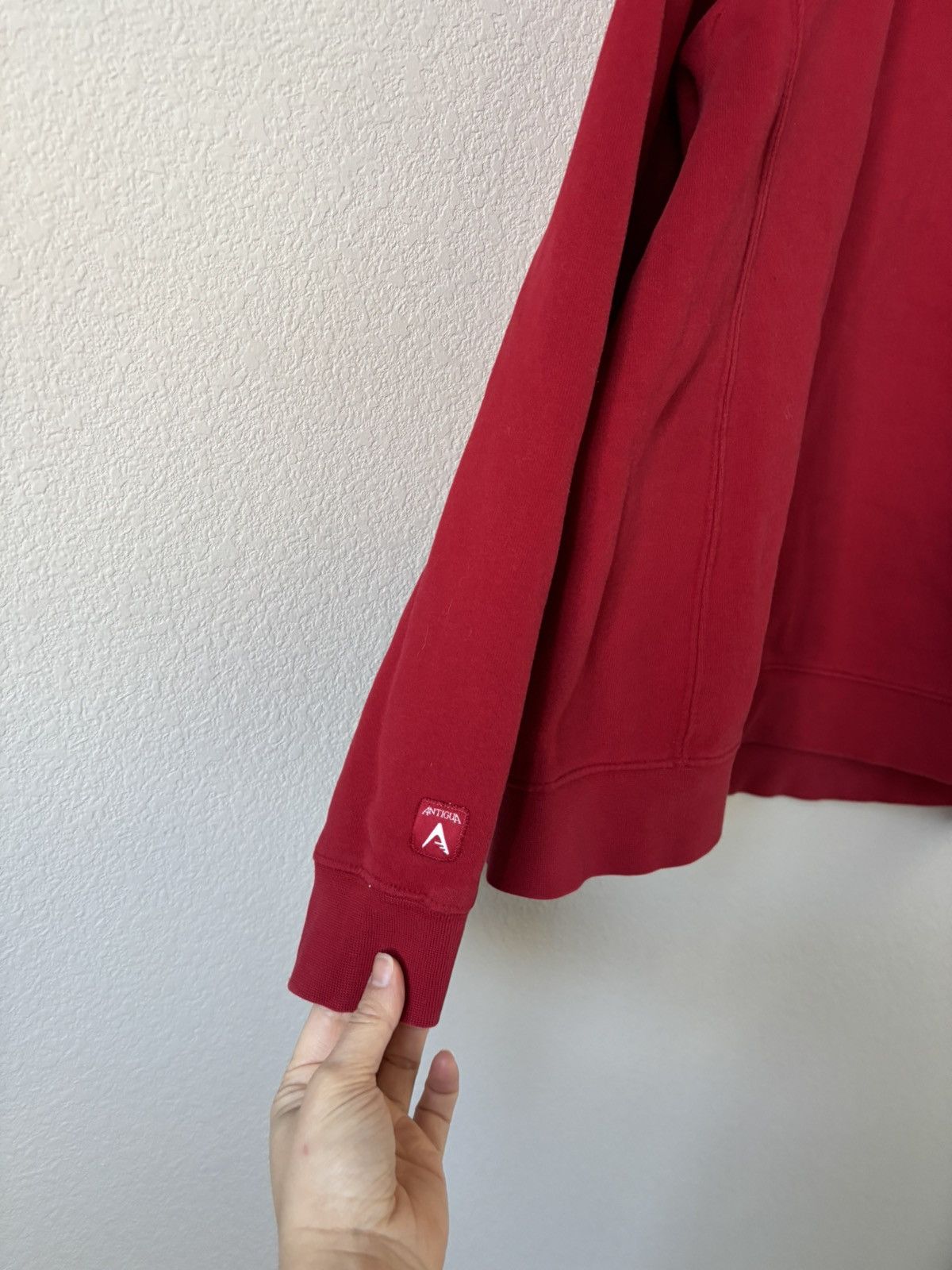 Antigua Vintage Red Antigua Crewneck Size US L / EU 52-54 / 3 - 3 Thumbnail