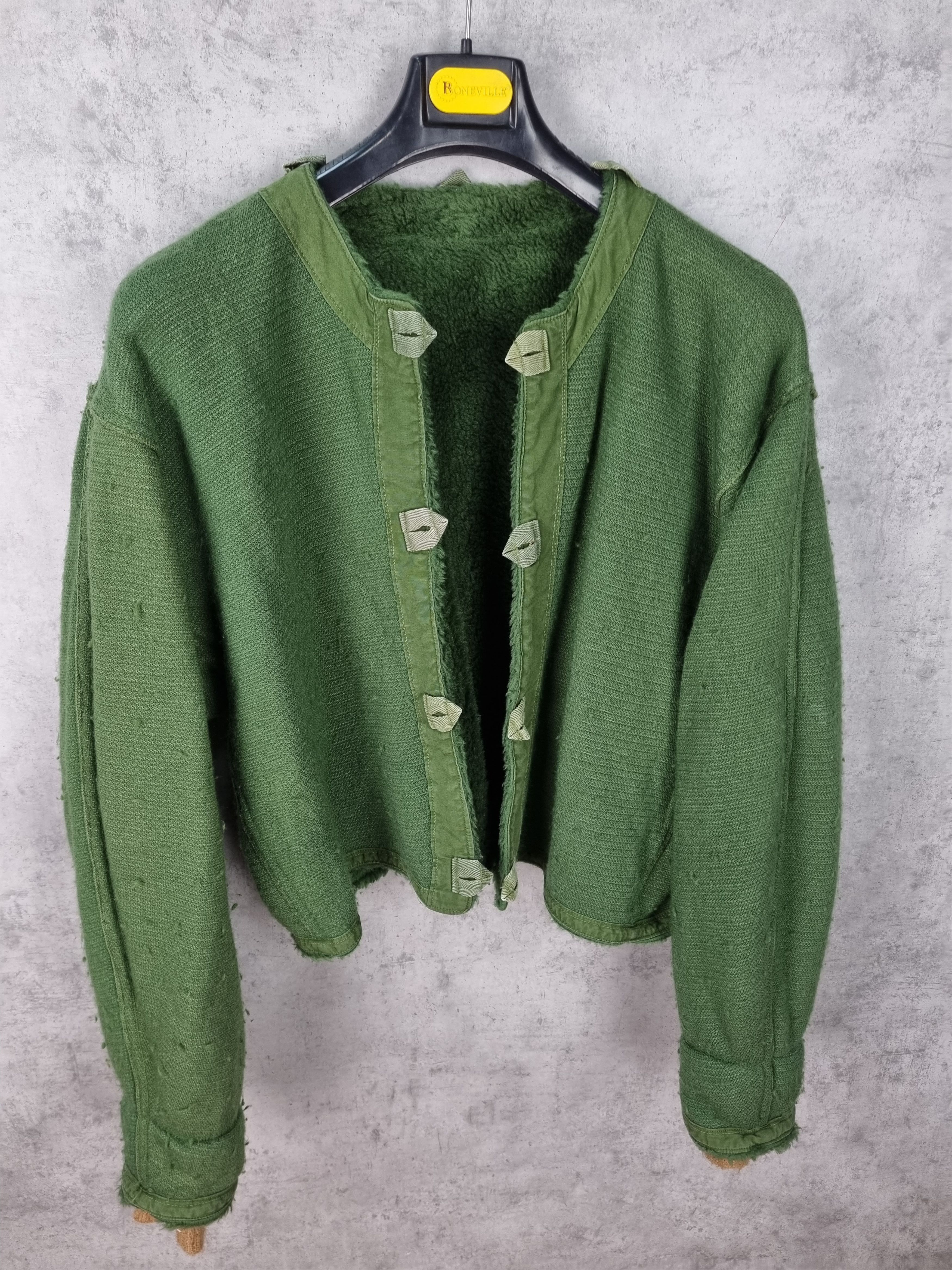 Vintage Rare 60s Authentic Swedish Army Motorcycle Jacket Size US L / EU 52-54 / 3 - 20 Thumbnail
