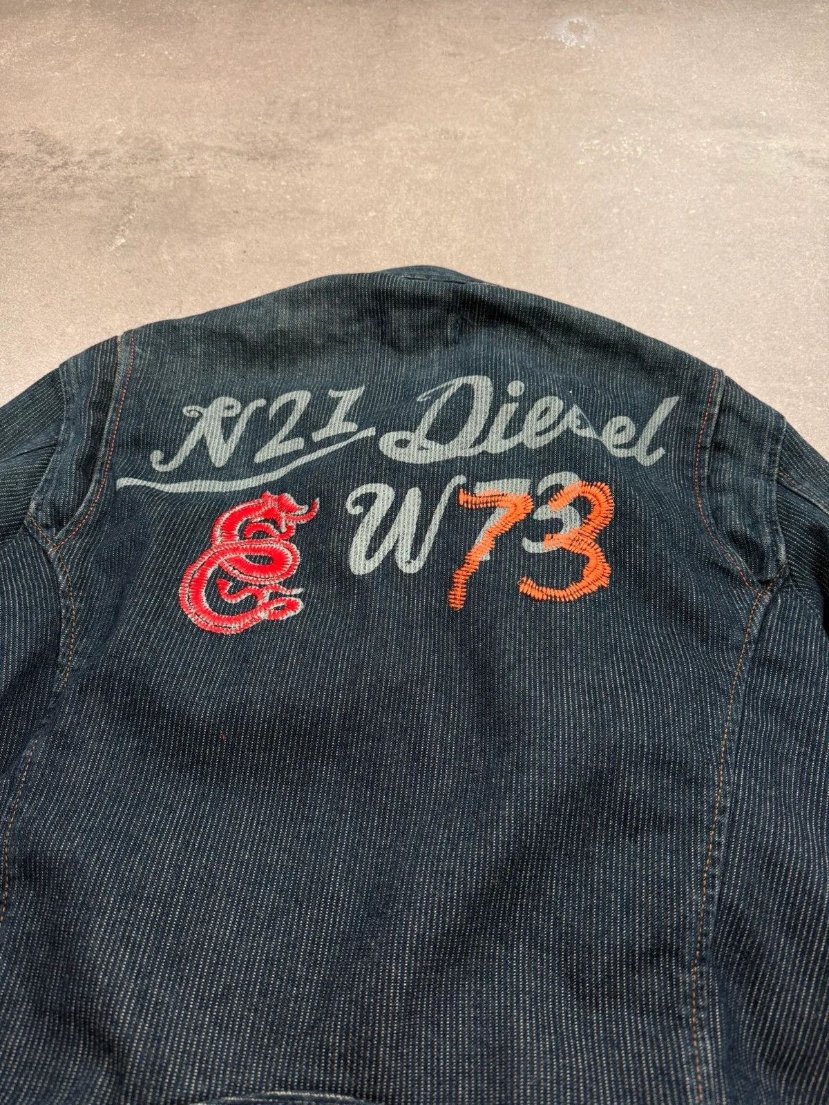Diesel Diesel denim jacket biker archive 2000s y2k multi zip Size US L / EU 52-54 / 3 - 8 Thumbnail