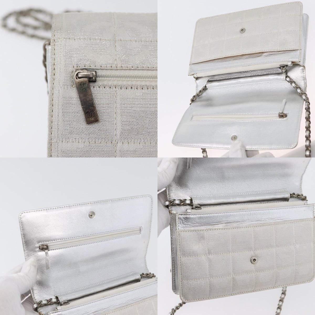 Chanel Chanel Choco Bar Chain Shoulder Bag Size ONE SIZE - 7 Thumbnail