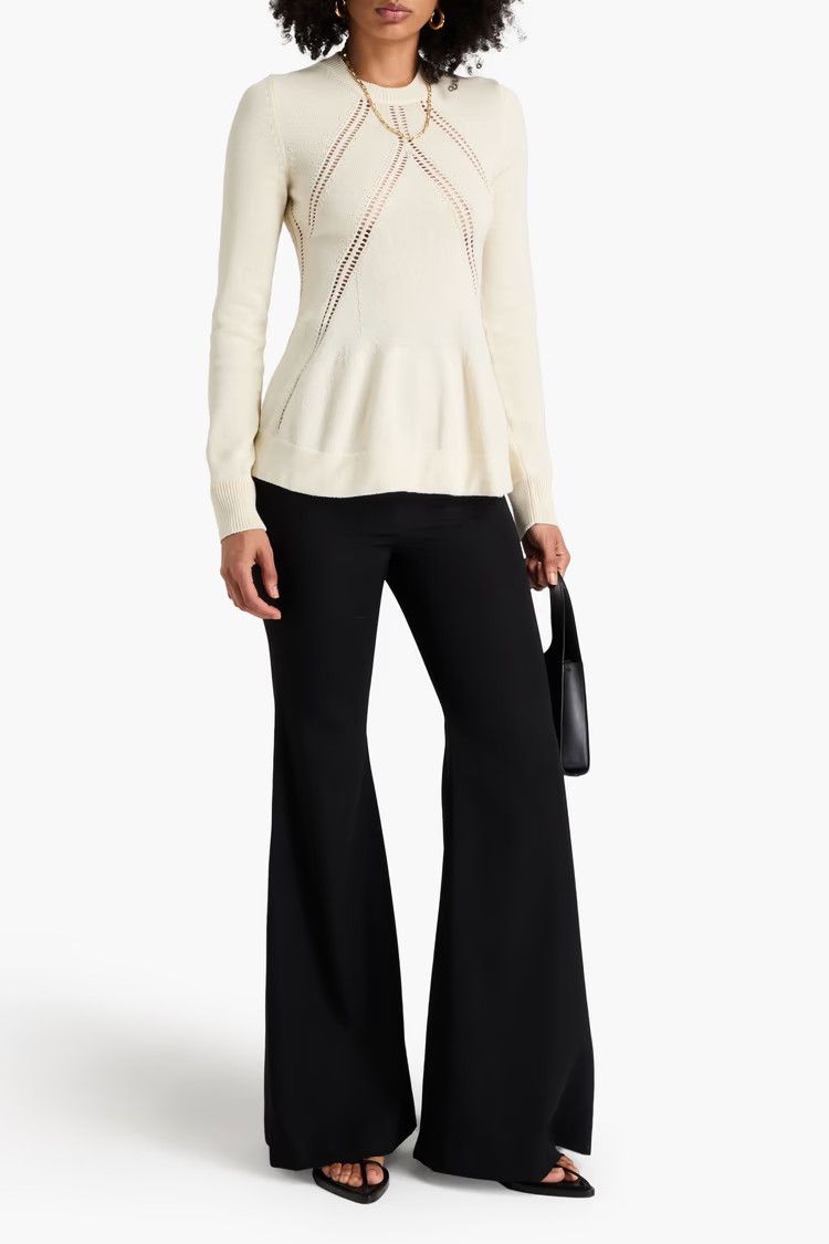 Jil Sander o1y1025 Sweater in Cream Size XS / US 0-2 / IT 36-38 - 2 Thumbnail