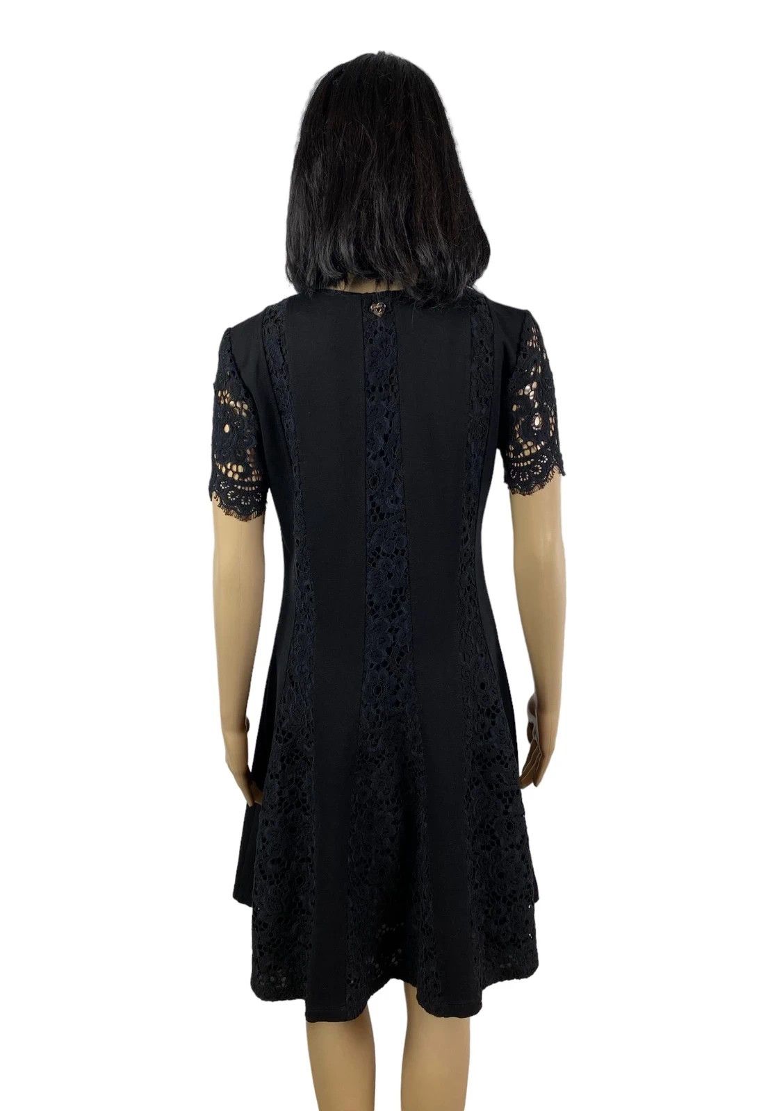 TWINSET Twin-Set Midi Dress With Lace Fabric Viscose size L Size L / US 10 / IT 46 - 6 Thumbnail
