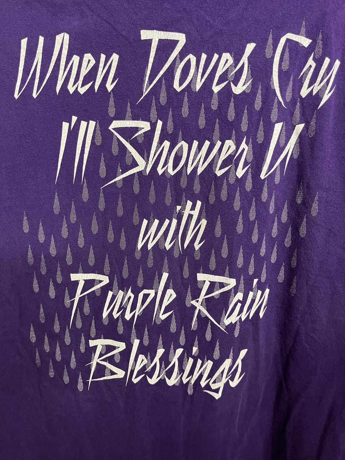 Designer Prince Memorial Tee - June 7 1958 - April 21 2016 -Shirt 2XL Size US XXL / EU 58 / 5 - 5 Thumbnail
