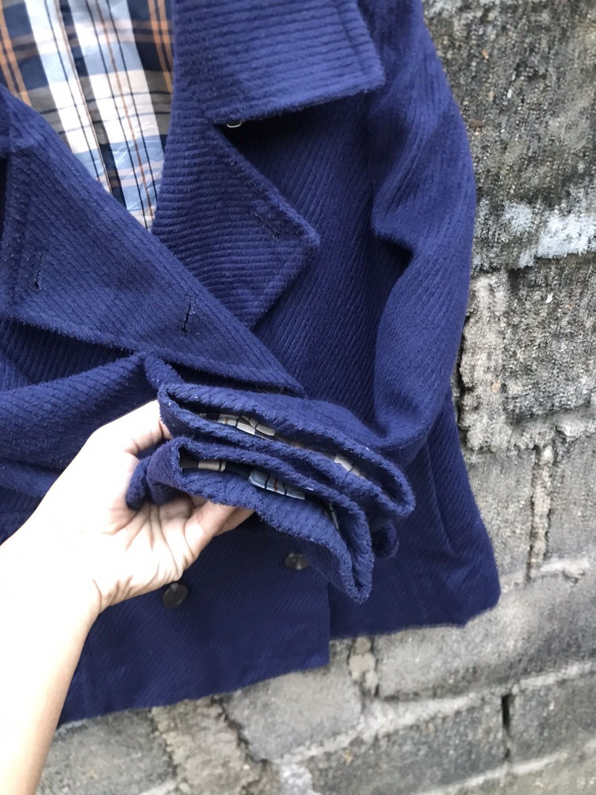 Japanese Brand × Vintage ⚡️Vintage Vis Double Breast Cropped Coat Size S / US 4 / IT 40 - 7 Thumbnail
