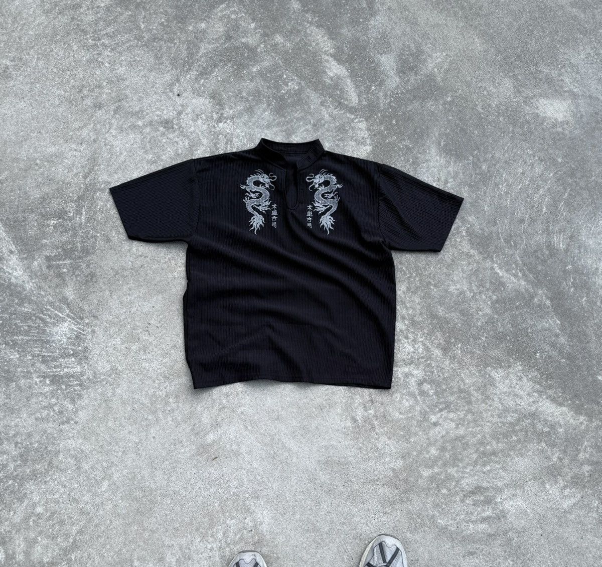 Band Tees × Vintage Vintage Japan Y2K streetwear avantgarde oversized t-shirt Size US L / EU 52-54 / 3 - 4 Thumbnail