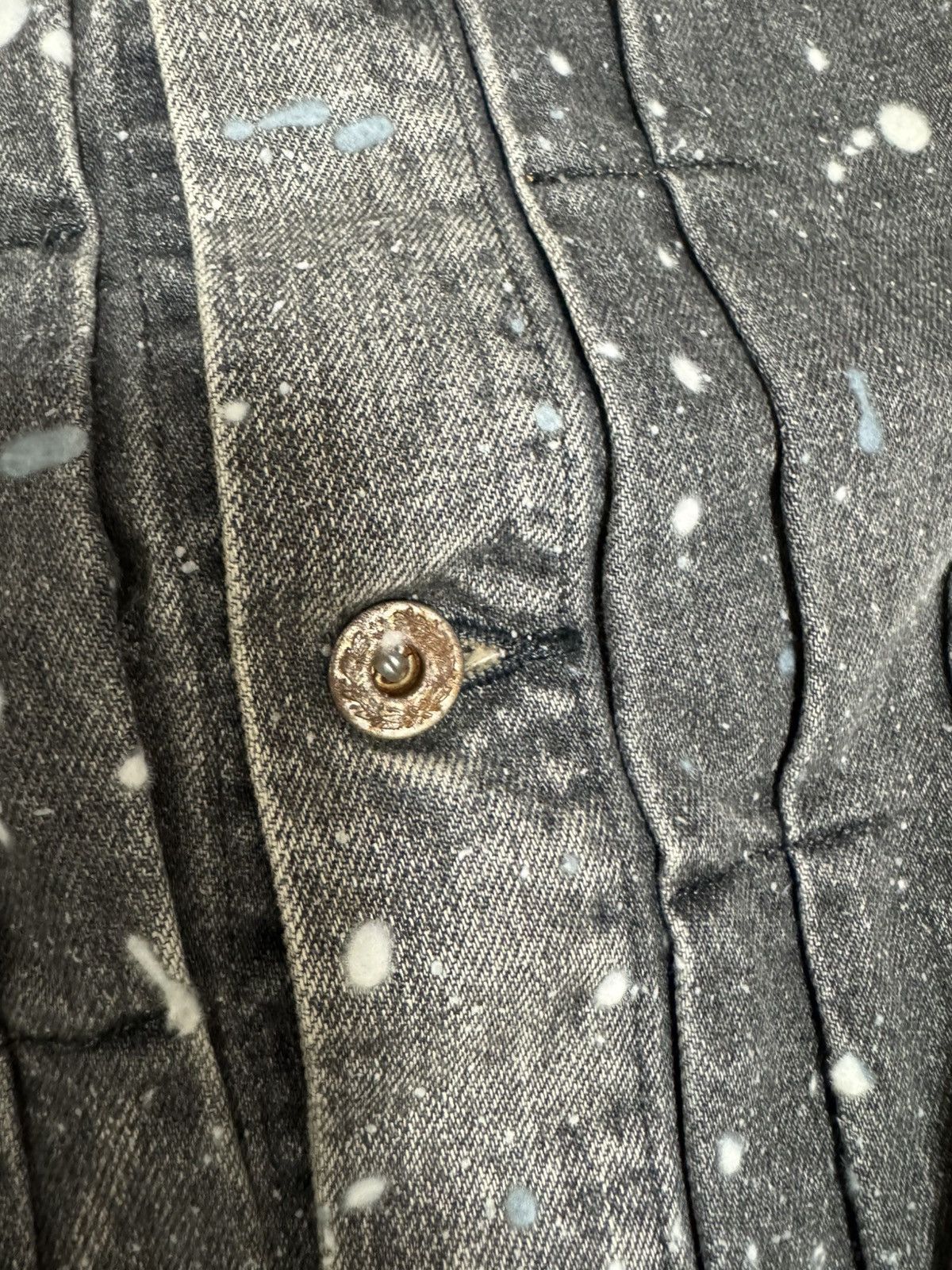 Other Sugarhill 24AW Molded Denim Jacket Size US S / EU 44-46 / 1 - 7 Thumbnail