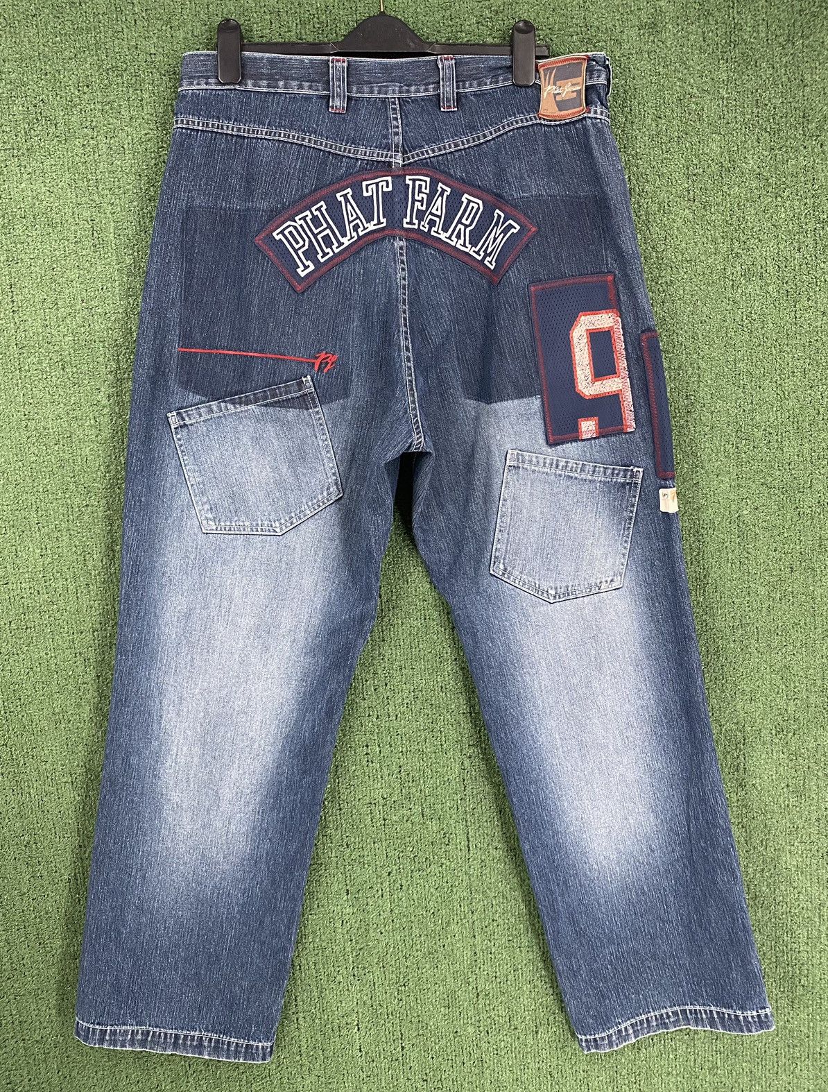 Phat Farm Vintage Y2K Phat Farm Logo Baggy Streetwear Jeans