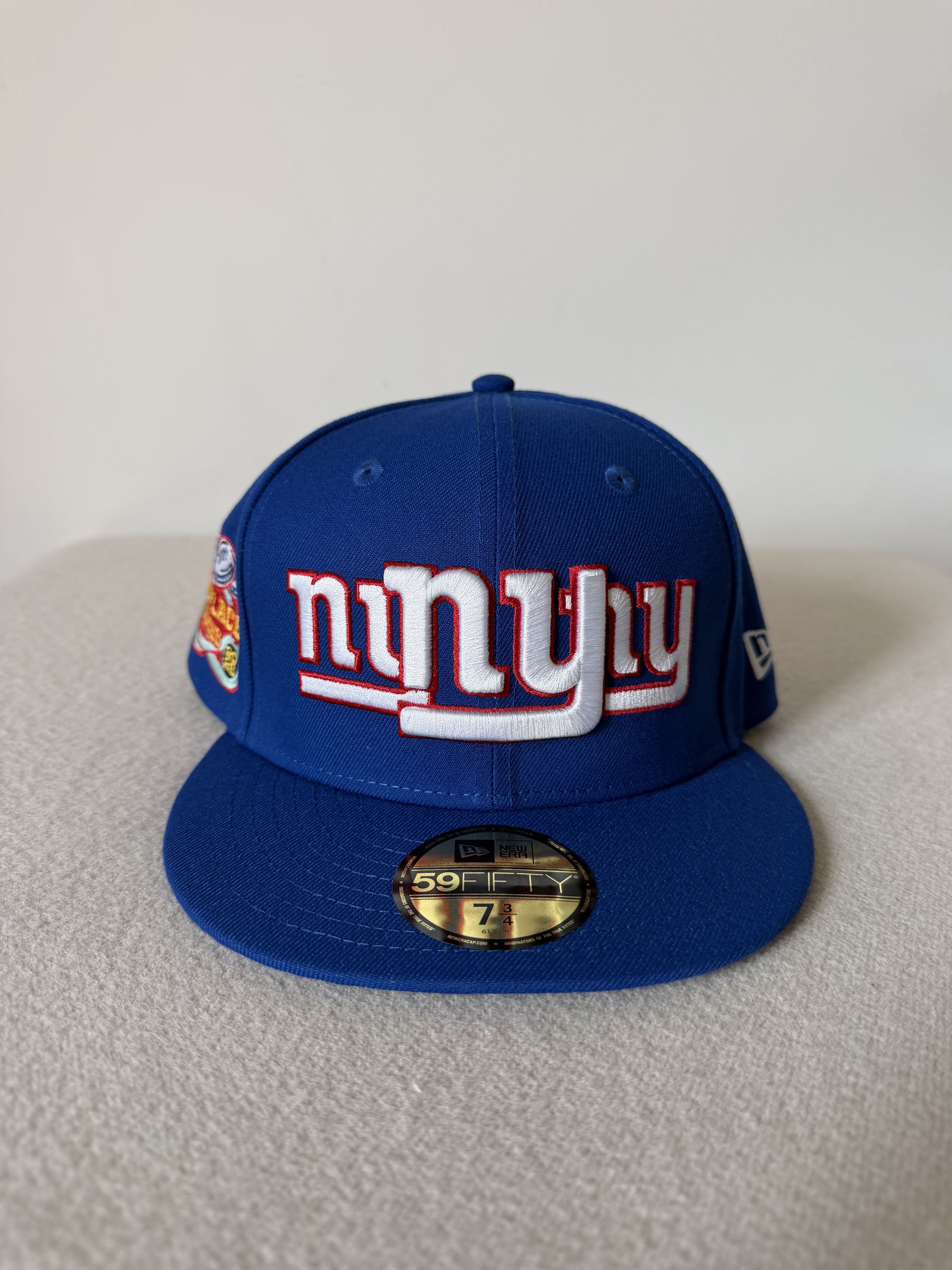 New Era 7 3/4 John Geiger New Era Misplaced New York Giants Size ONE SIZE - 3 Thumbnail