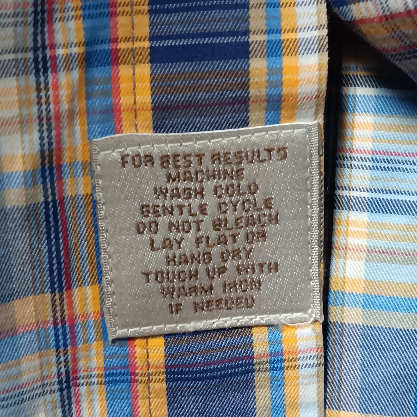 Peter Millar Peter Millar Mens Button Down Shirt XL Plaid Classic Fit Size US XL / EU 56 / 4 - 5 Thumbnail
