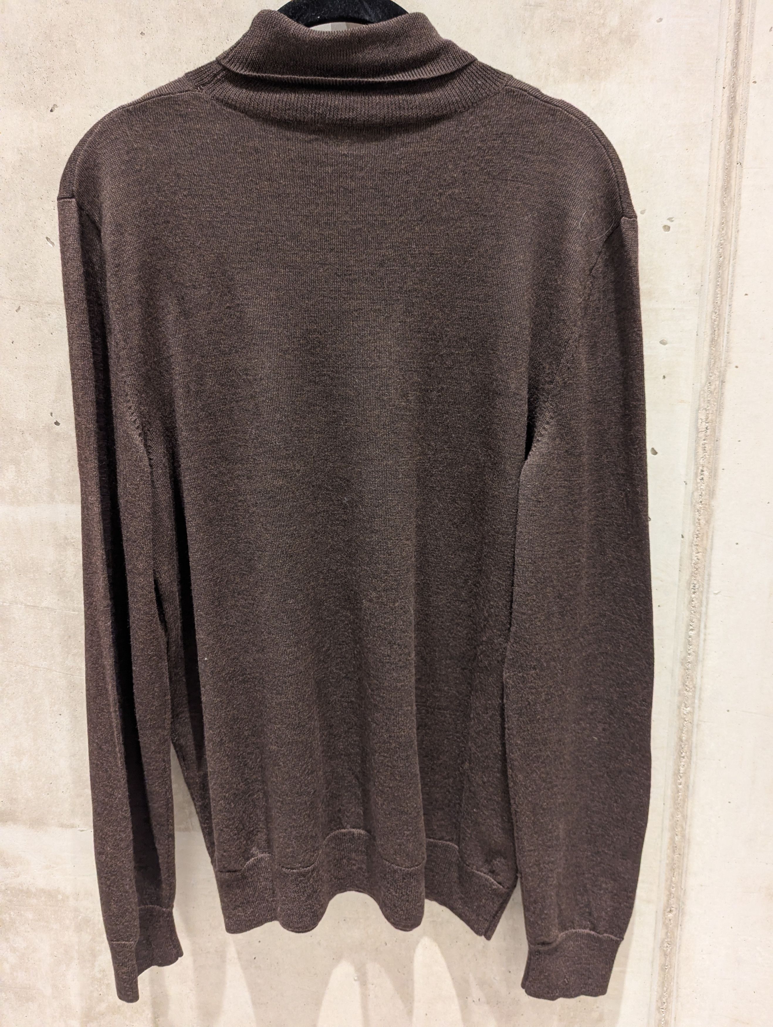 A.P.C. Brown Wool Turtleneck Size US S / EU 44-46 / 1 - 2 Thumbnail