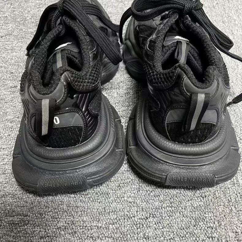 Balenciaga Balenciaga Black 3XL Lowtop Sneakers-2505 Size US 7 / EU 40 - 3 Thumbnail
