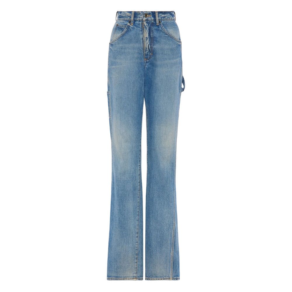 Maison Margiela Maison Margiela BLUE Trousers - Tailored Trousers Size 27" / US 4 / IT 40 - 1 Thumbnail