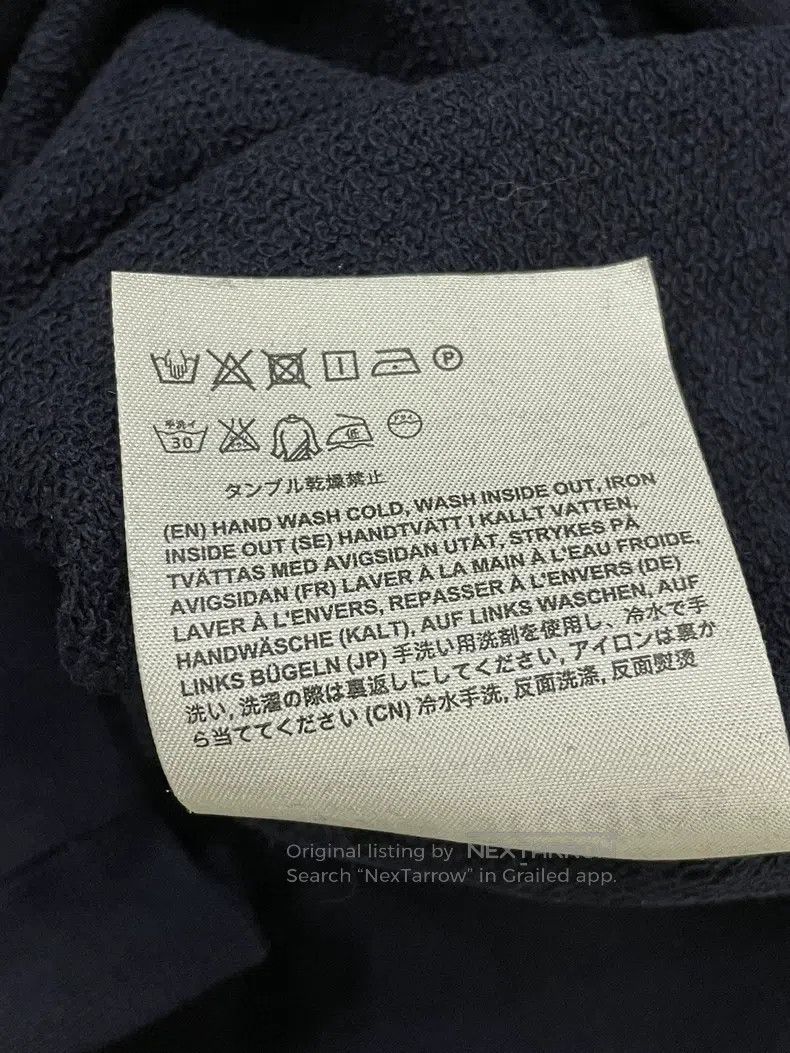 Acne Studios Acne Studios Navy blue donut sweater top long-sleeve Size XXS / US 00 / IT 34 - 7 Thumbnail