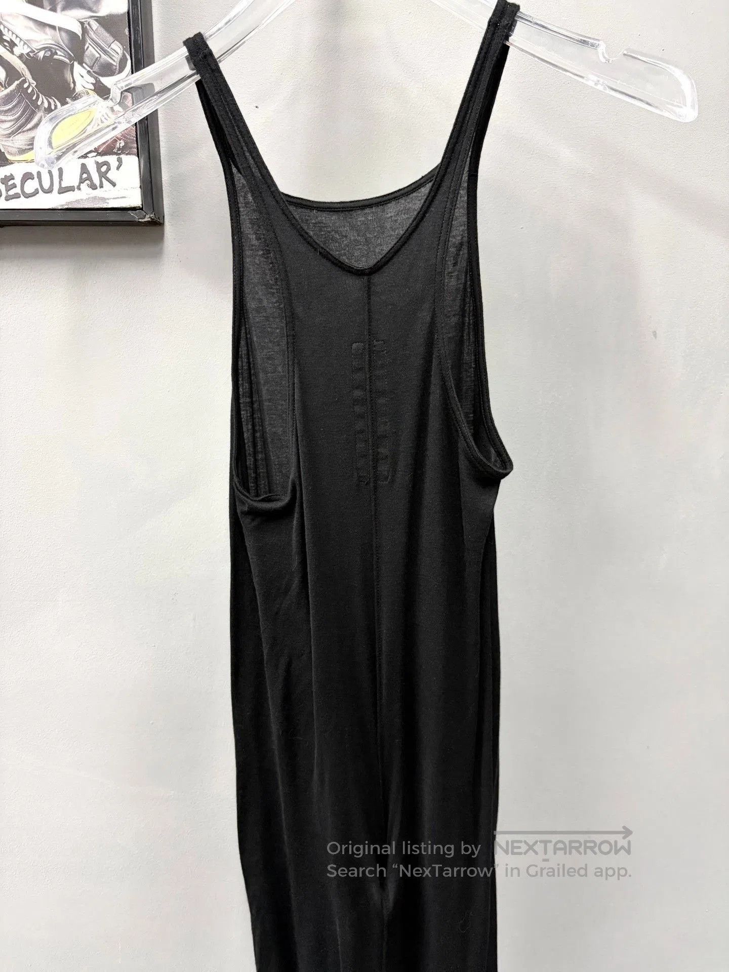 Rick Owens Drkshdw Rick Owens Drkshdw Slip Dress With Sash. Size XS / US 0-2 / IT 36-38 - 2 Thumbnail