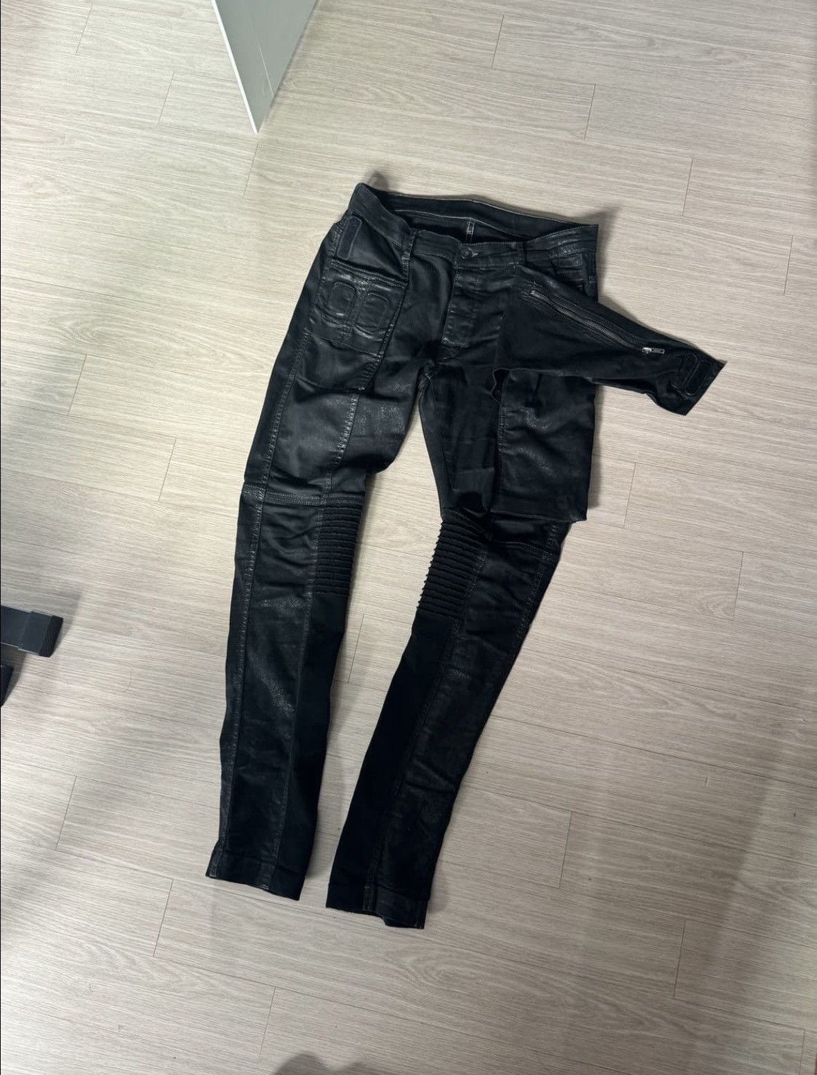 Rick Owens Memphis Jeans Mineral Coating