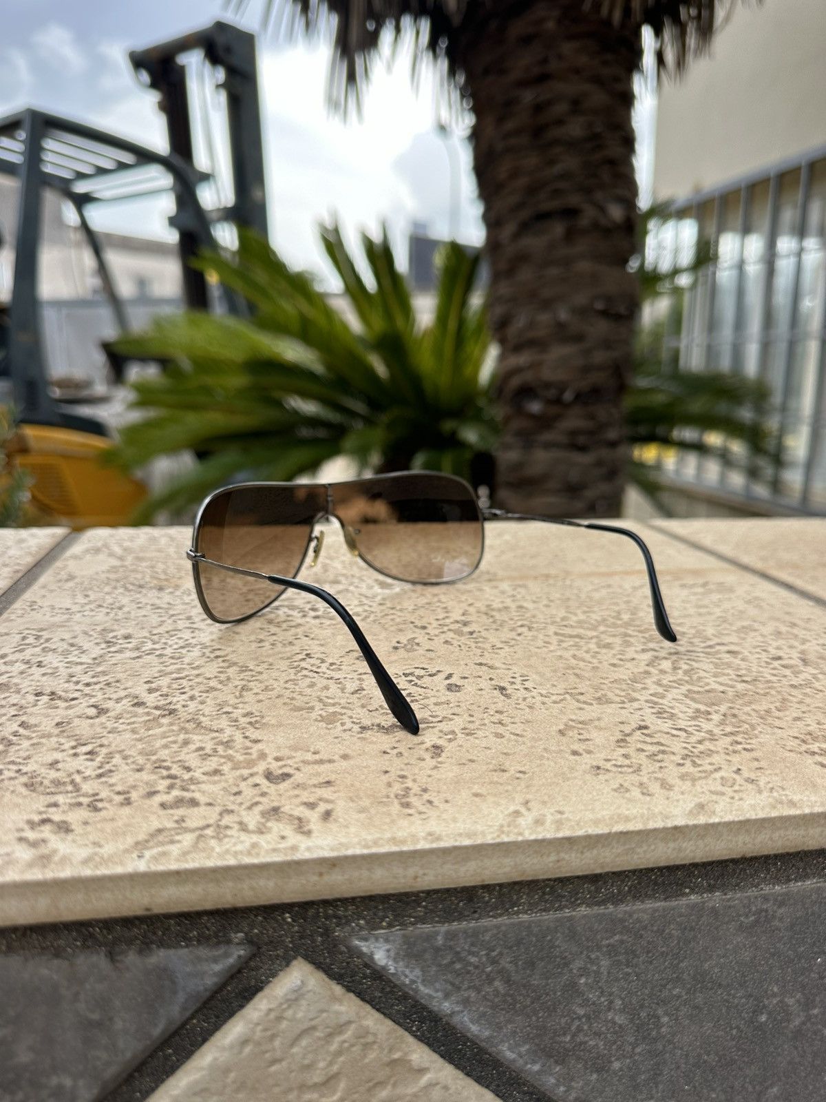RayBan RayBan Sunglasses RB 3211 Gold Size ONE SIZE - 4 Thumbnail