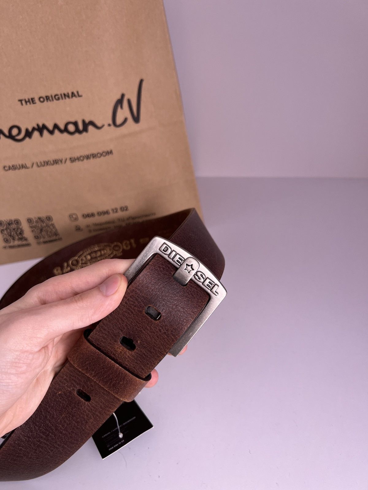 Diesel × Vintage Vintage Diesel Y2k Belt Size ONE SIZE - 5 Thumbnail
