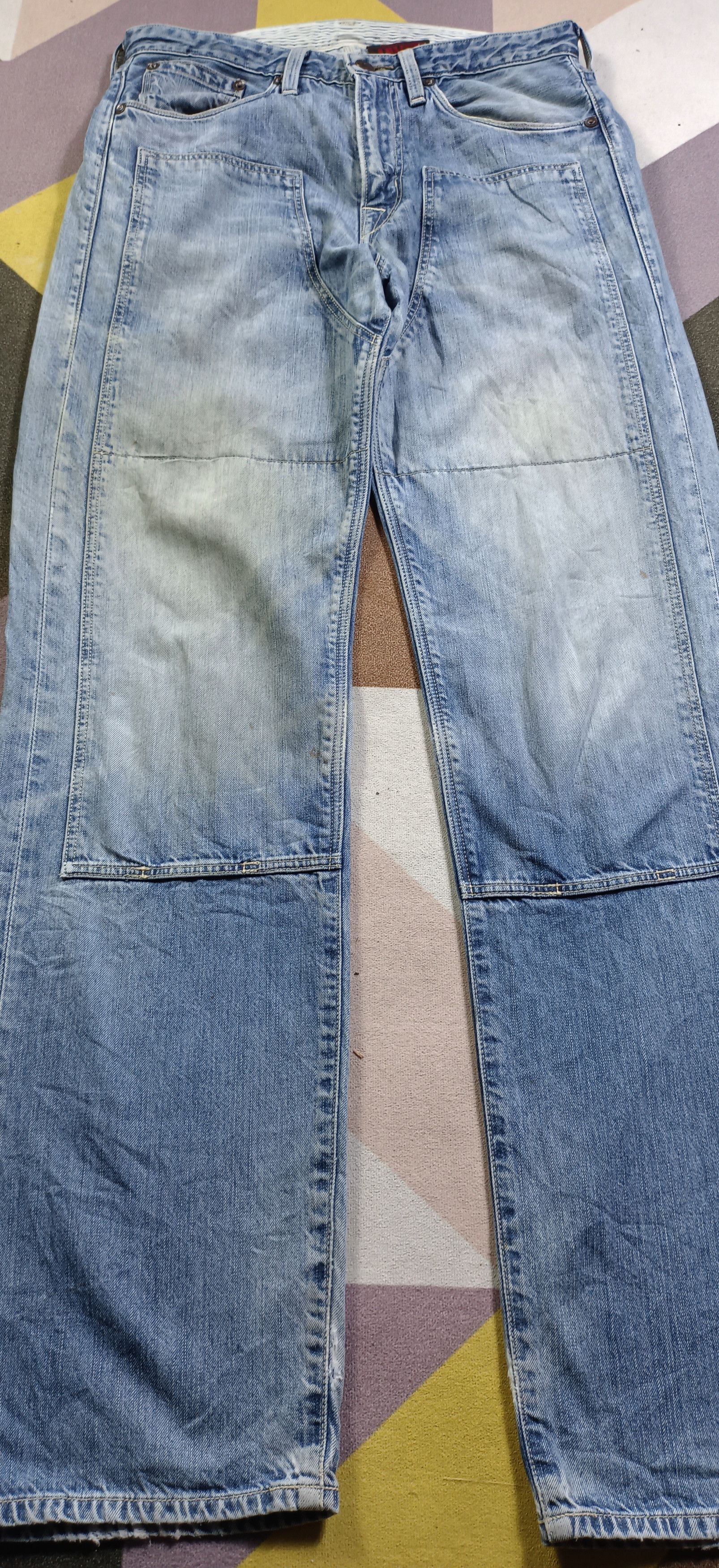 Levi's 🔥🔥Vintage 90s Levis Classic Double Knee Distressed Denim Size US 30 / EU 46 - 4 Thumbnail