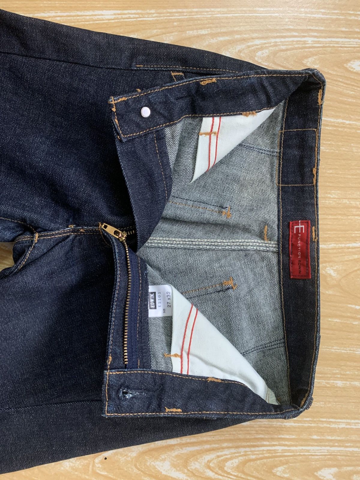 Edwin × Japanese Brand 🔥 Edwin E Function For Youth Flare Denim Jeans Pants Size 25" / US 0 / IT 36 - 19 Thumbnail