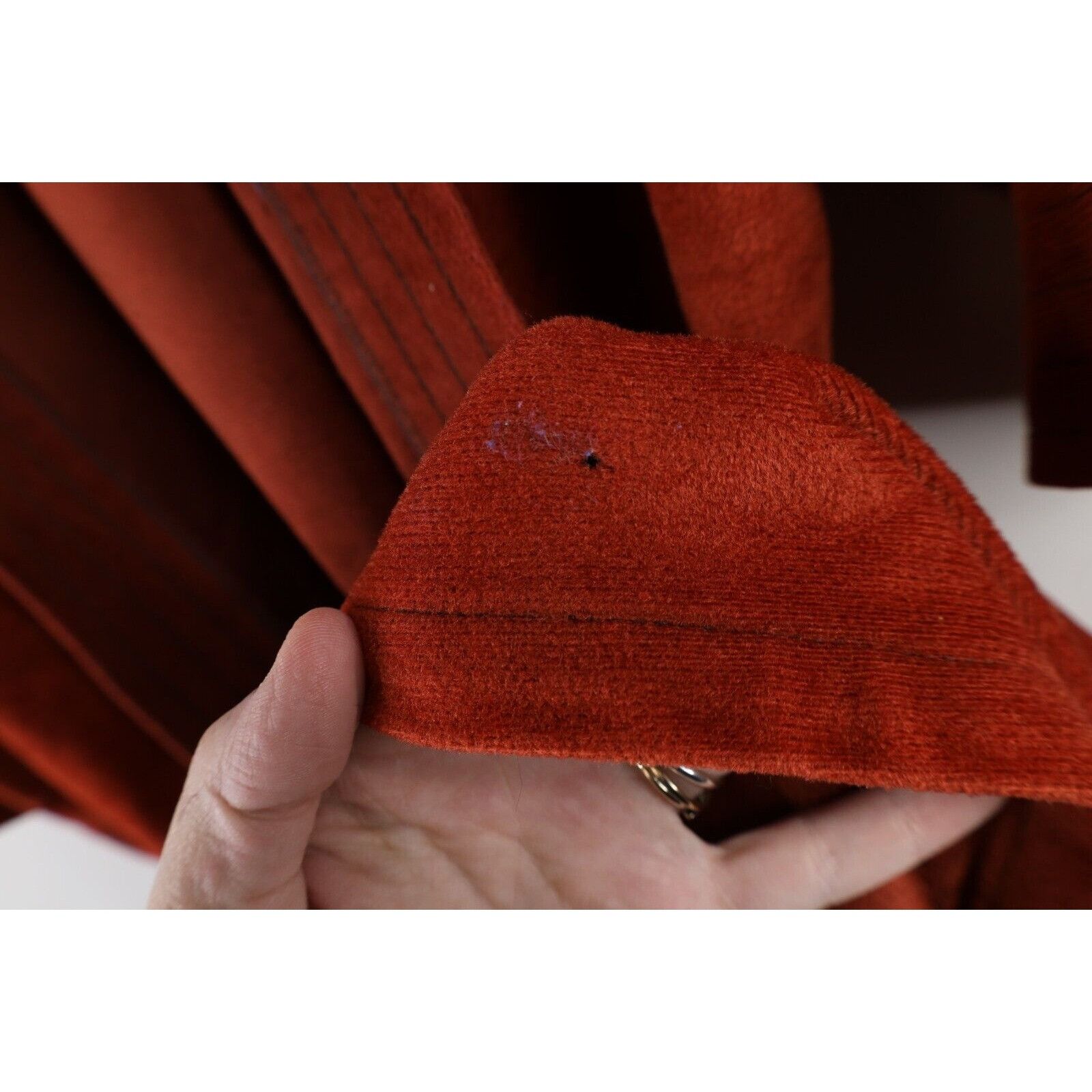 Vintage Vintage 70s Streetwear Sun Faded Velvet Velour Belted Robe Size US L / EU 52-54 / 3 - 11 Thumbnail