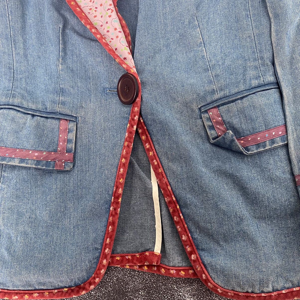 Beauty Beast × Marc Jacobs × Vintage Vintage Marc Jacobs Blazer Jeans Jacket Coat Size S / US 4 / IT 40 - 3 Thumbnail