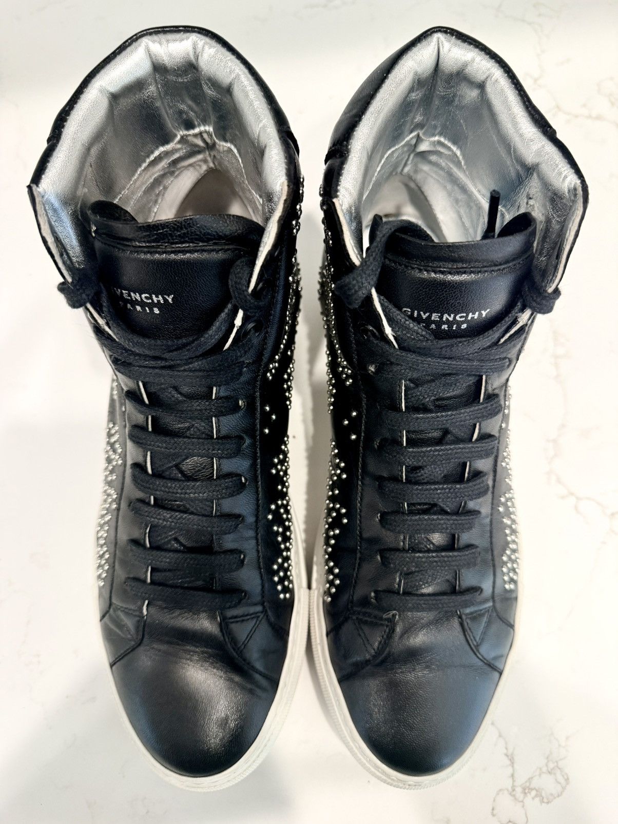 Givenchy Givenchy Studded High Top Sneakers Size US 8.5 / IT 38.5 - 5 Thumbnail