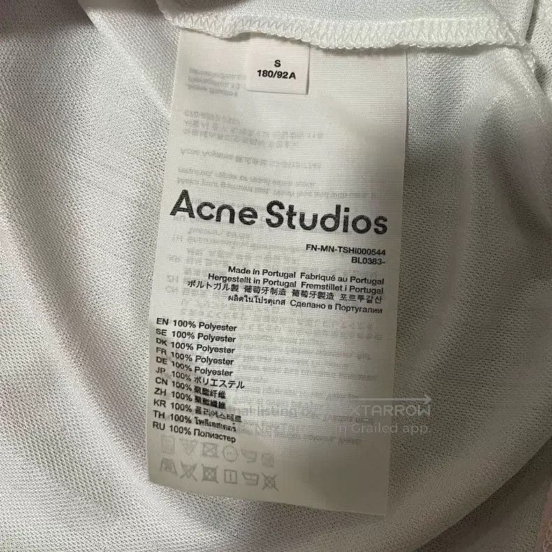 Acne Studios Acne Studios SS24 color block lettering football long-slee Size US S / EU 44-46 / 1 - 5 Thumbnail