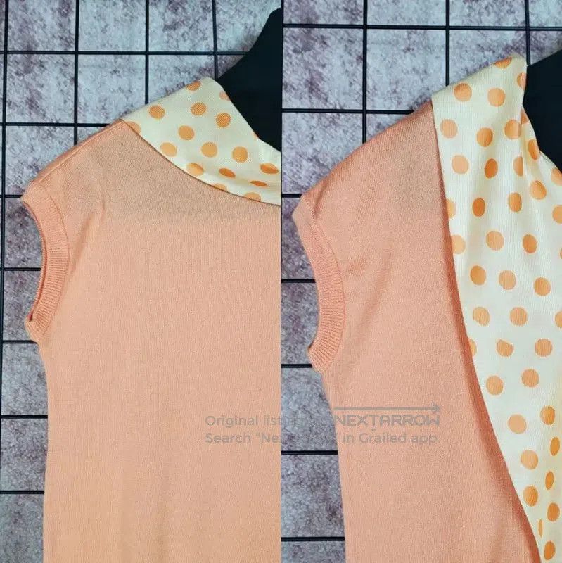Dior Dior Summer Orange Polka Dot Blouse . Size M / US 6-8 / IT 42-44 - 5 Thumbnail