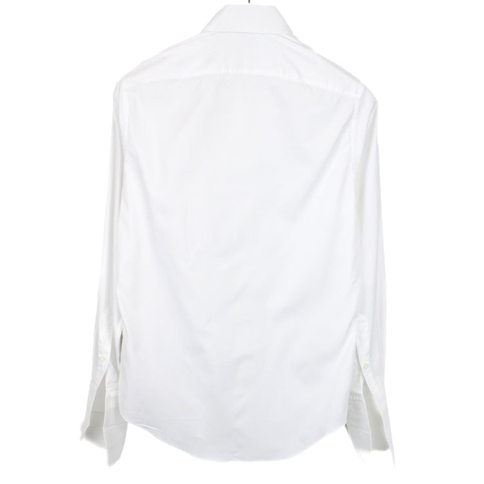 Suitsupply SUITSUPPLY Shirt LARGE White Slim Formal Peter Pan Collar Men's Size 42R - 2 Thumbnail
