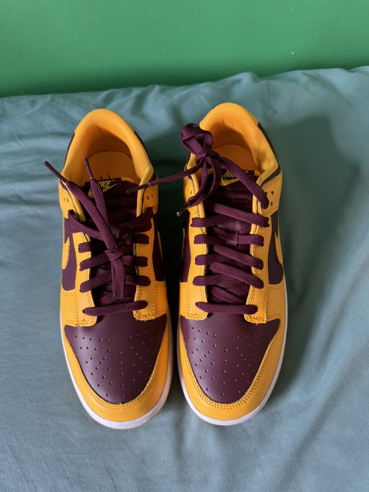 Nike Nike Dunk Low Arizona State 2022 Size US 11.5 / EU 44-45 - 7 Thumbnail