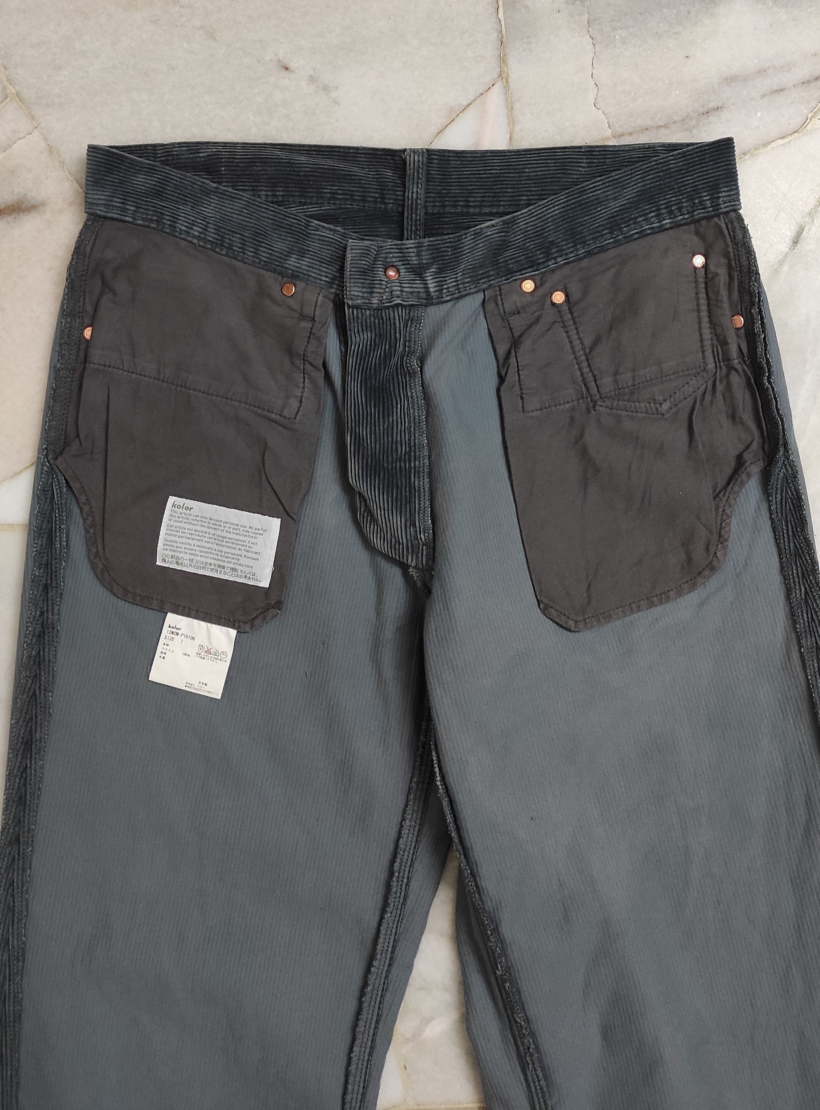 Kolor Archive KOLOR PIN CORDS Velvet JEANS Size US 32 / EU 48 - 3 Thumbnail