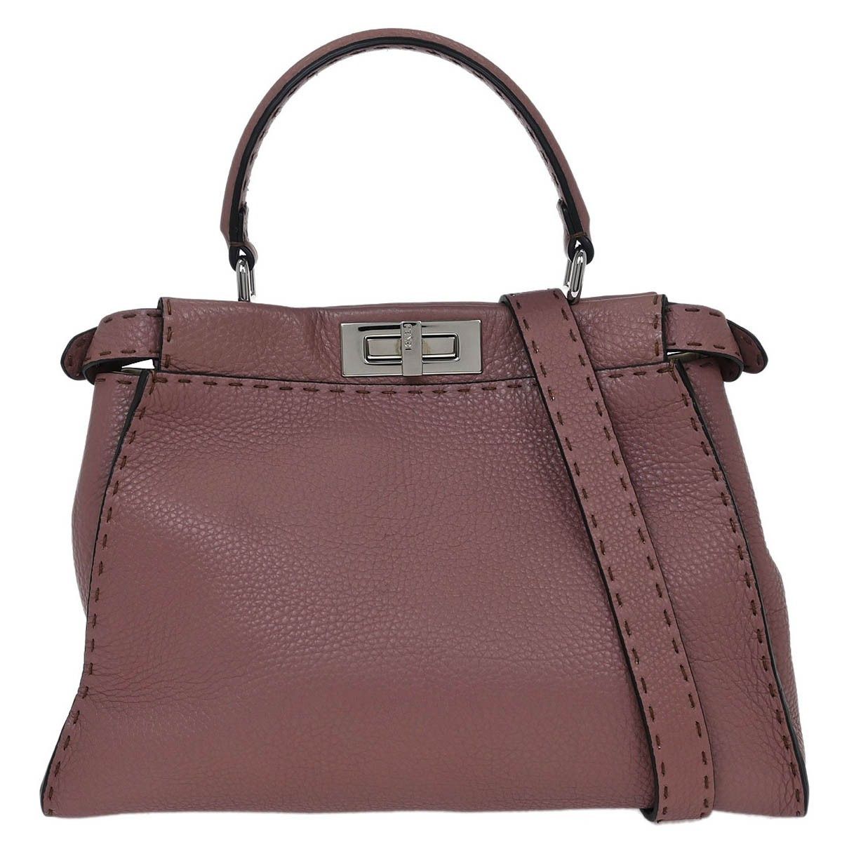 Fendi Fendi Selleria Peekaboo Bag Leather Size ONE SIZE - 1 Thumbnail
