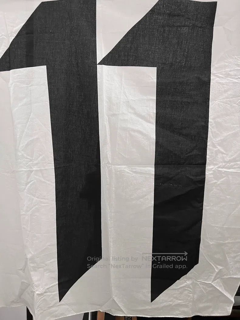 Boris Bidjan Saberi Boris Bidjan Saberi Irregular Print Shawl Scarf Size ONE SIZE - 2 Thumbnail