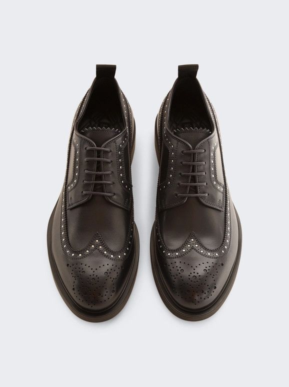 Burberry o1mle0326 Studded Brogues Shoes in Black Size US 9 / EU 42 - 5 Thumbnail
