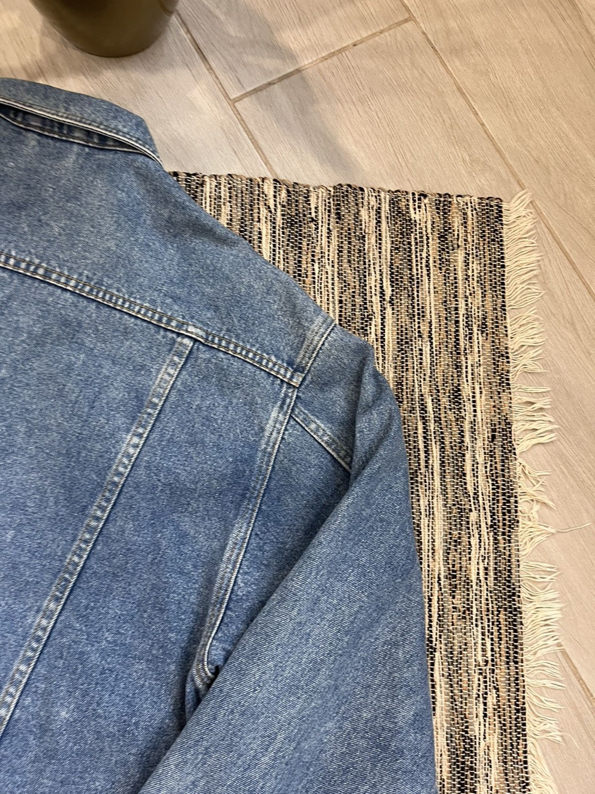 Levi's × Vintage Vintage ninty 9 Denim Jacket cropped workwear 90s Size US M / EU 48-50 / 2 - 13 Thumbnail